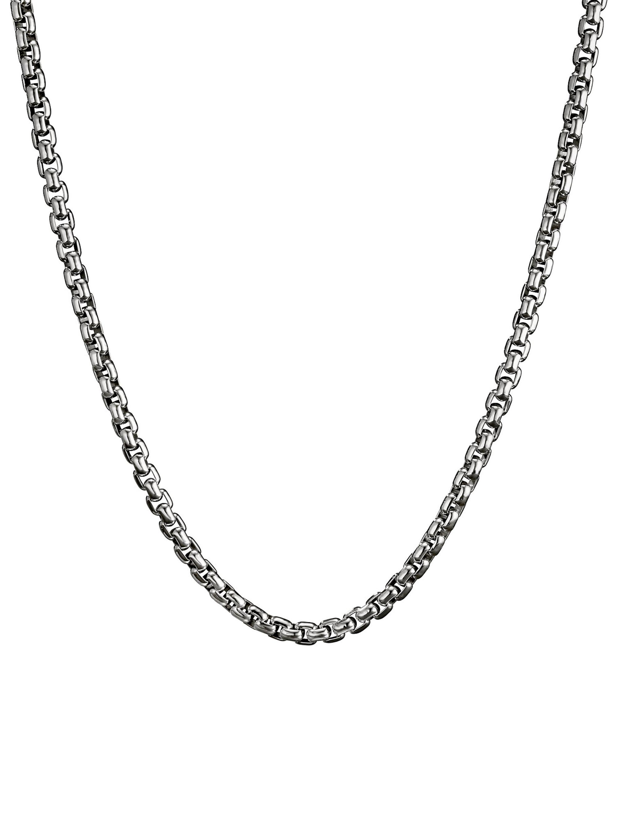David Yurman Box Chain Necklace In Sterling Silver, 4.8mm | Saks