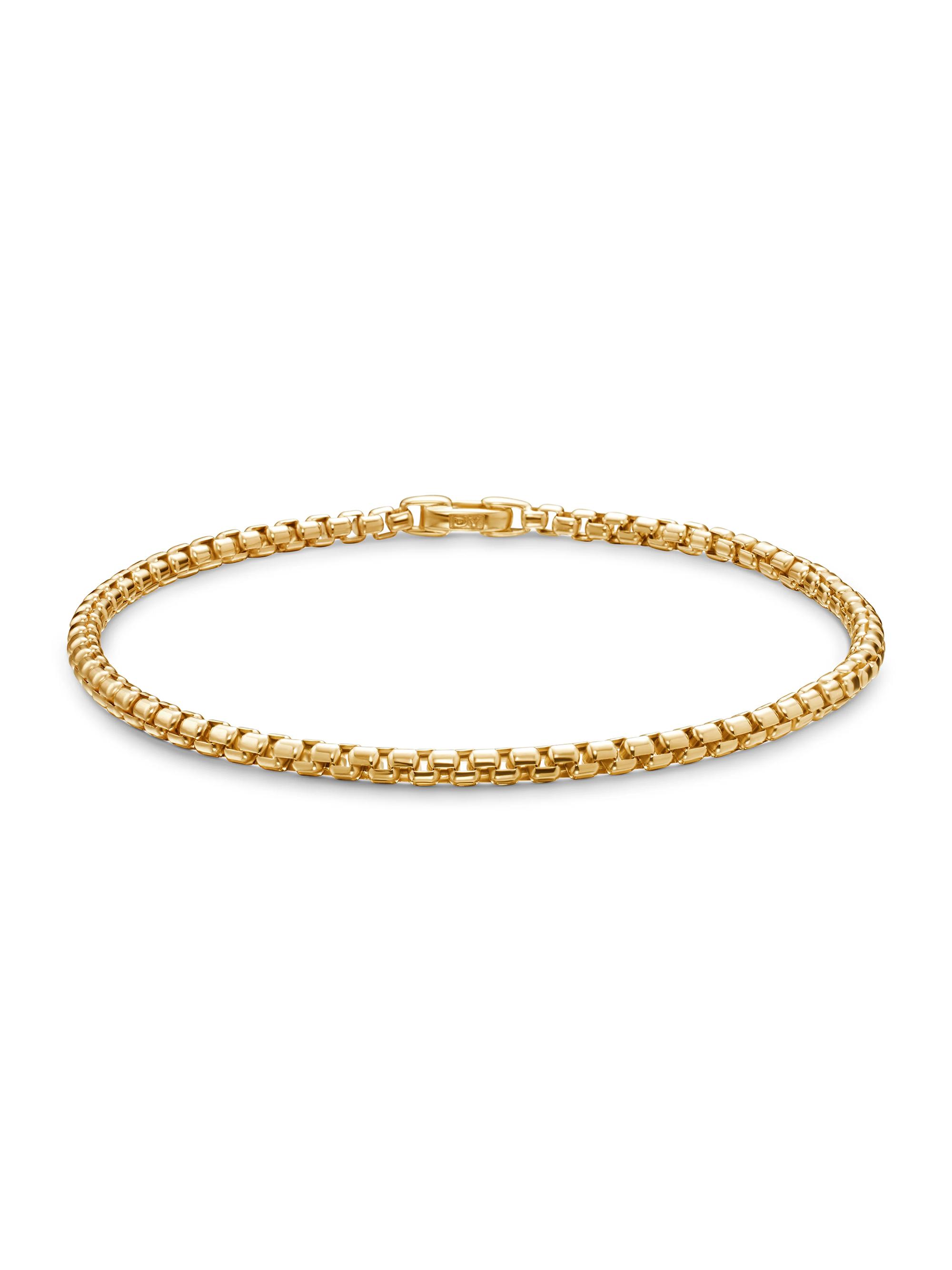 David Yurman Women's DY Bel Aire Chain Bracelet in 18K Yellow Gold - Gold