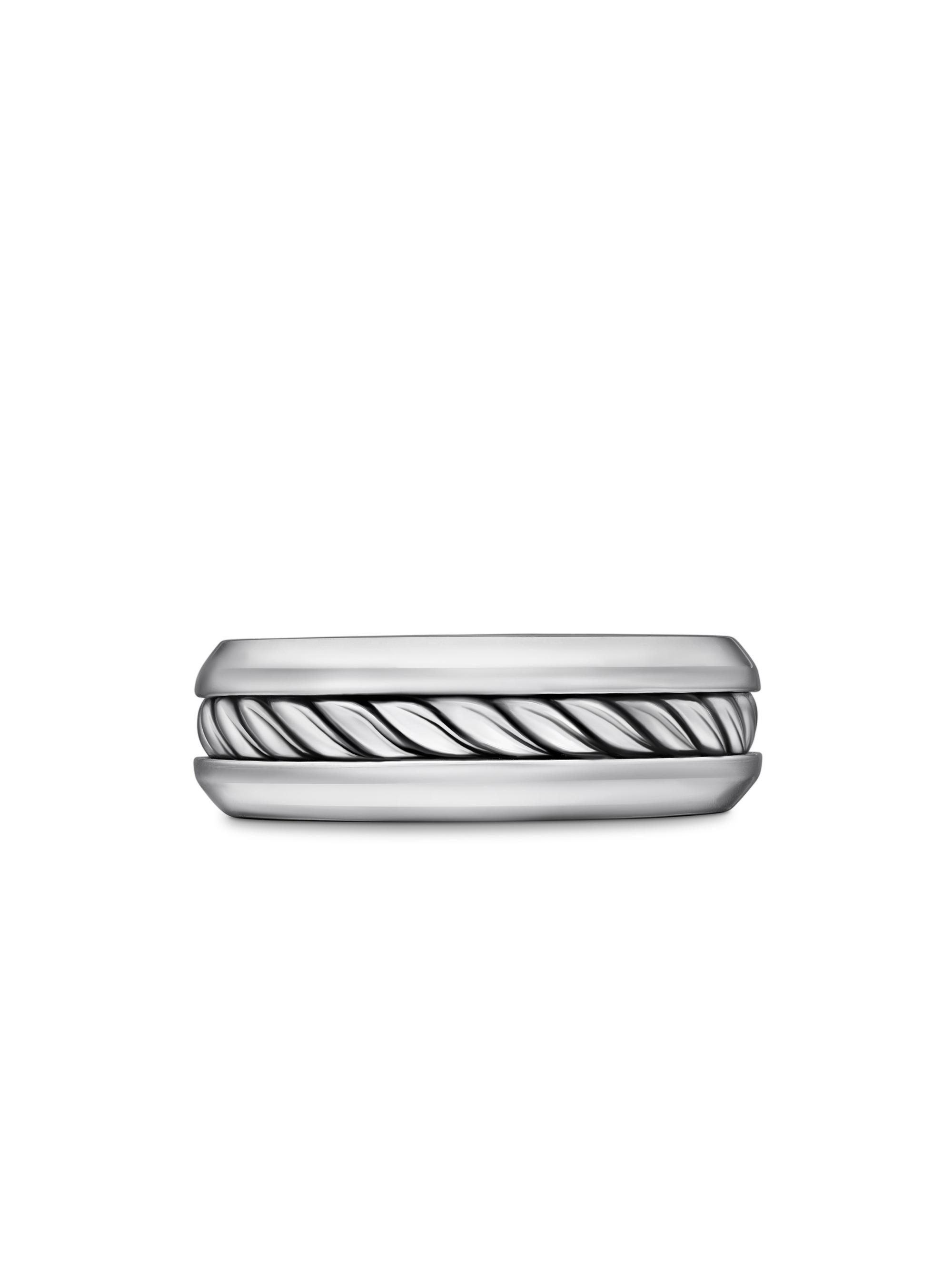 David Yurman Cable Inset Band Ring | Saks Fifth Avenue