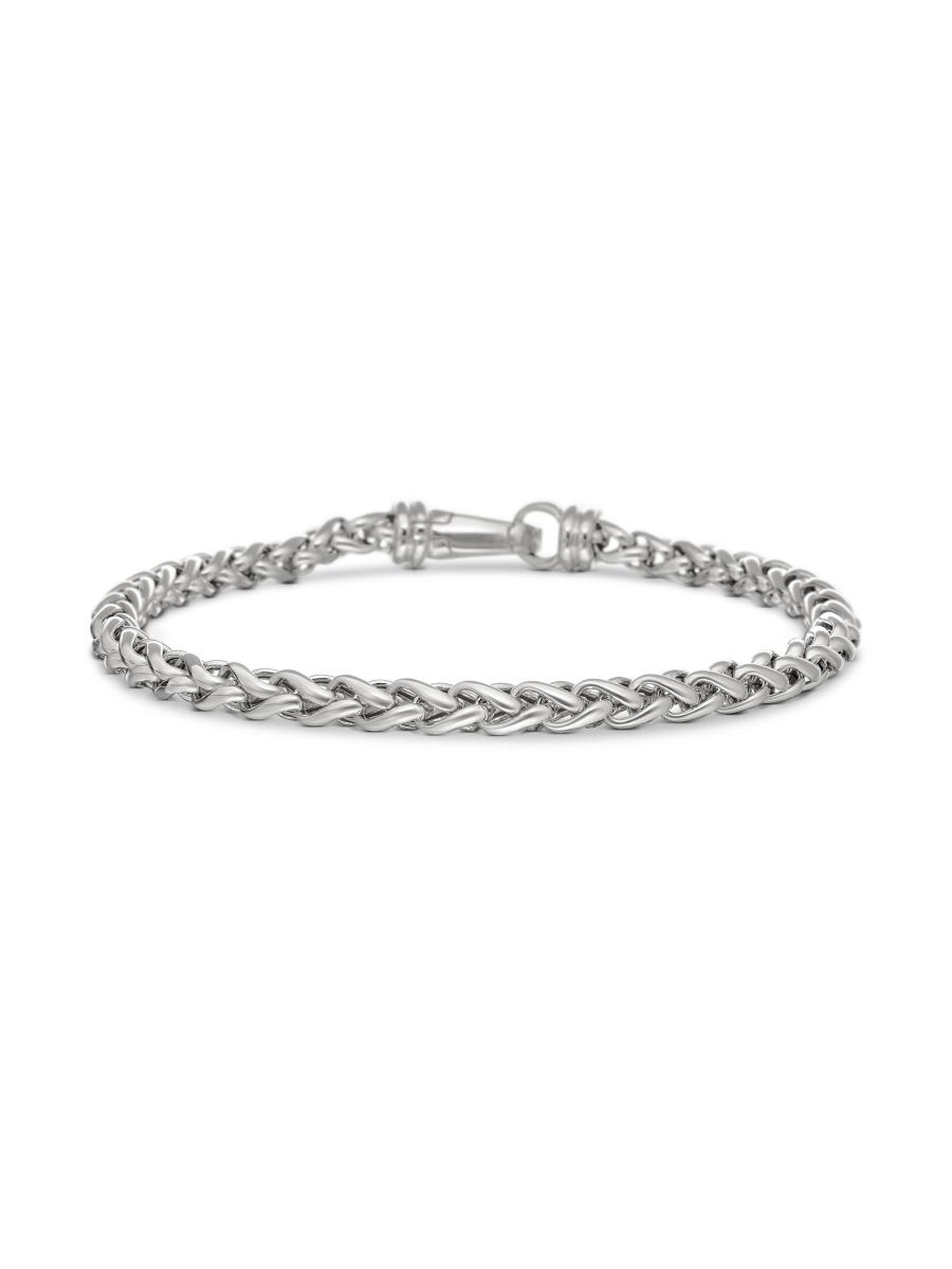 David Yurman Wheat Chain Bracelet in Sterling Silver, 4mm | Saks