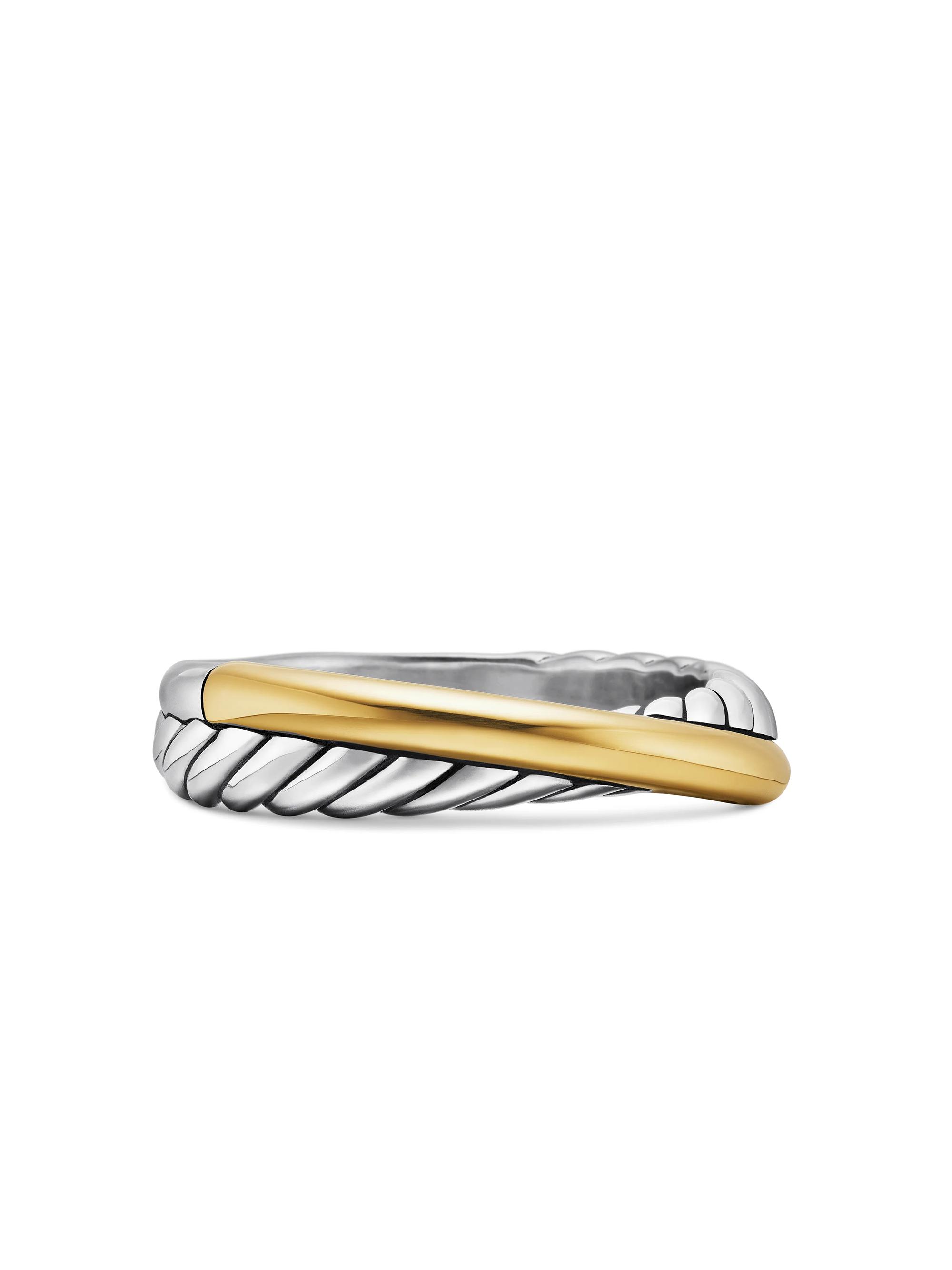 David Yurman Women's Crossover Band Ring in Sterling Silver