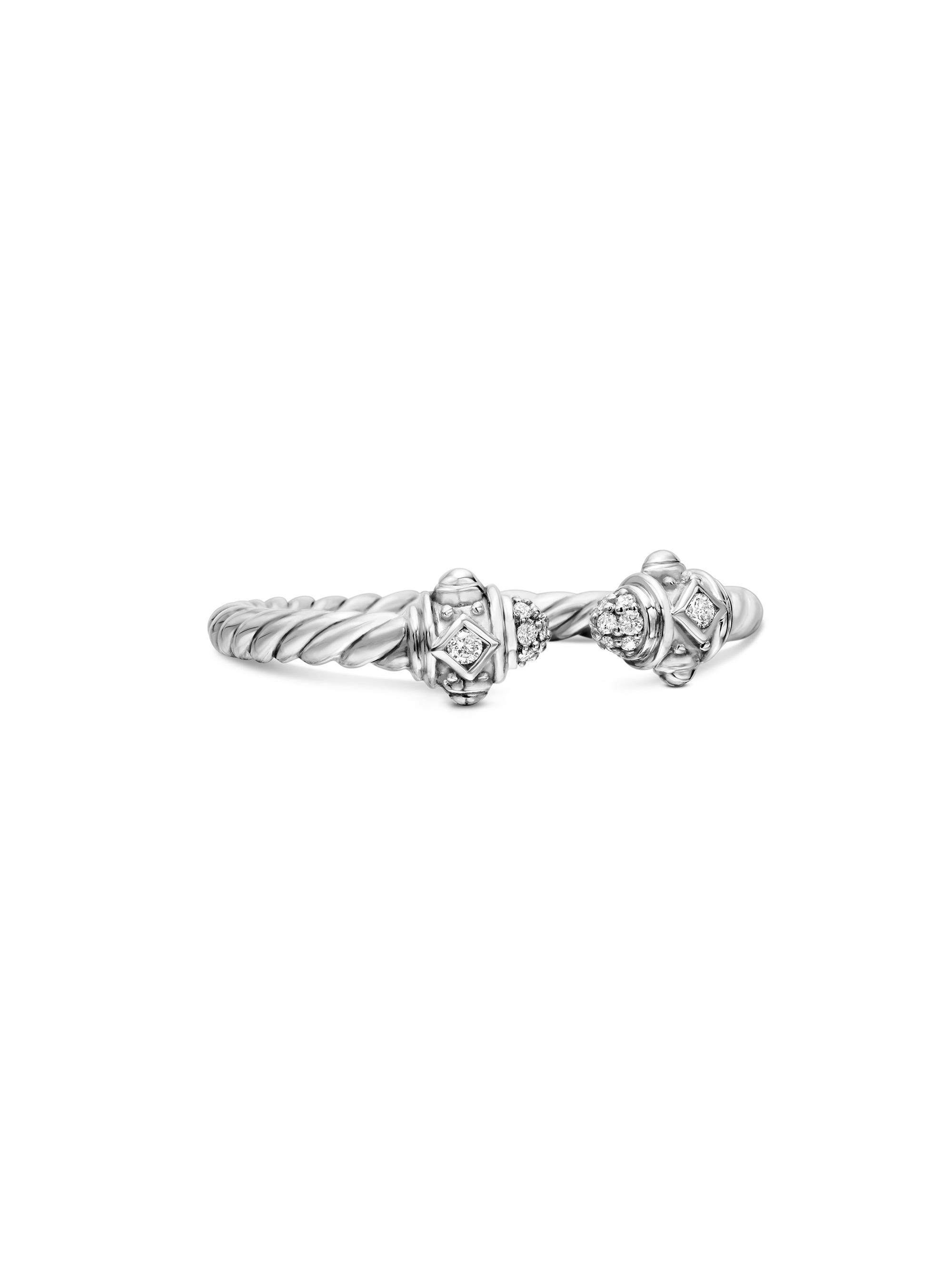 David Yurman Women's Renaissance Ring in 18K Gold - White Gold
