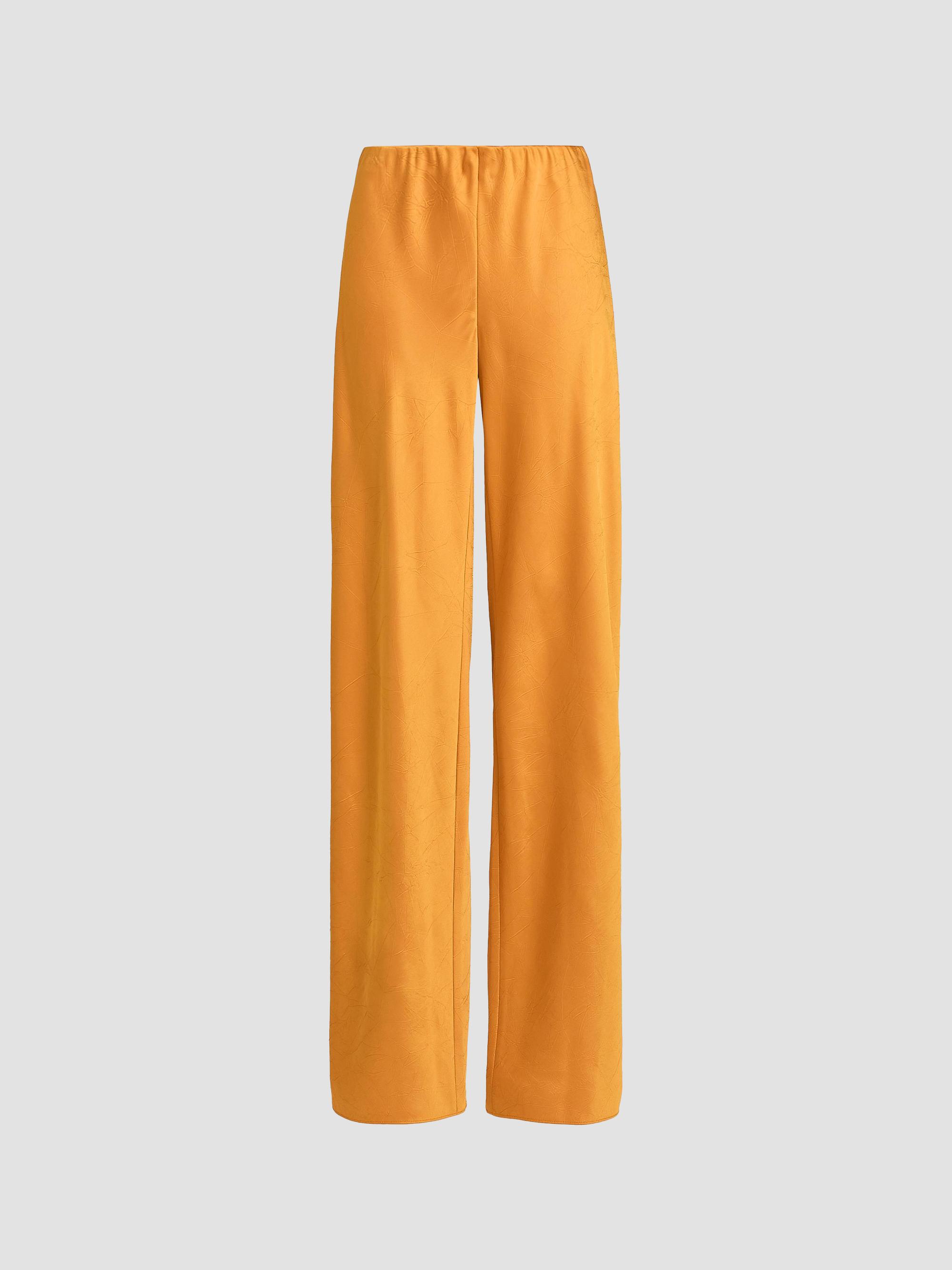 Vince Satin High-Rise Pants | Saks Fifth Avenue