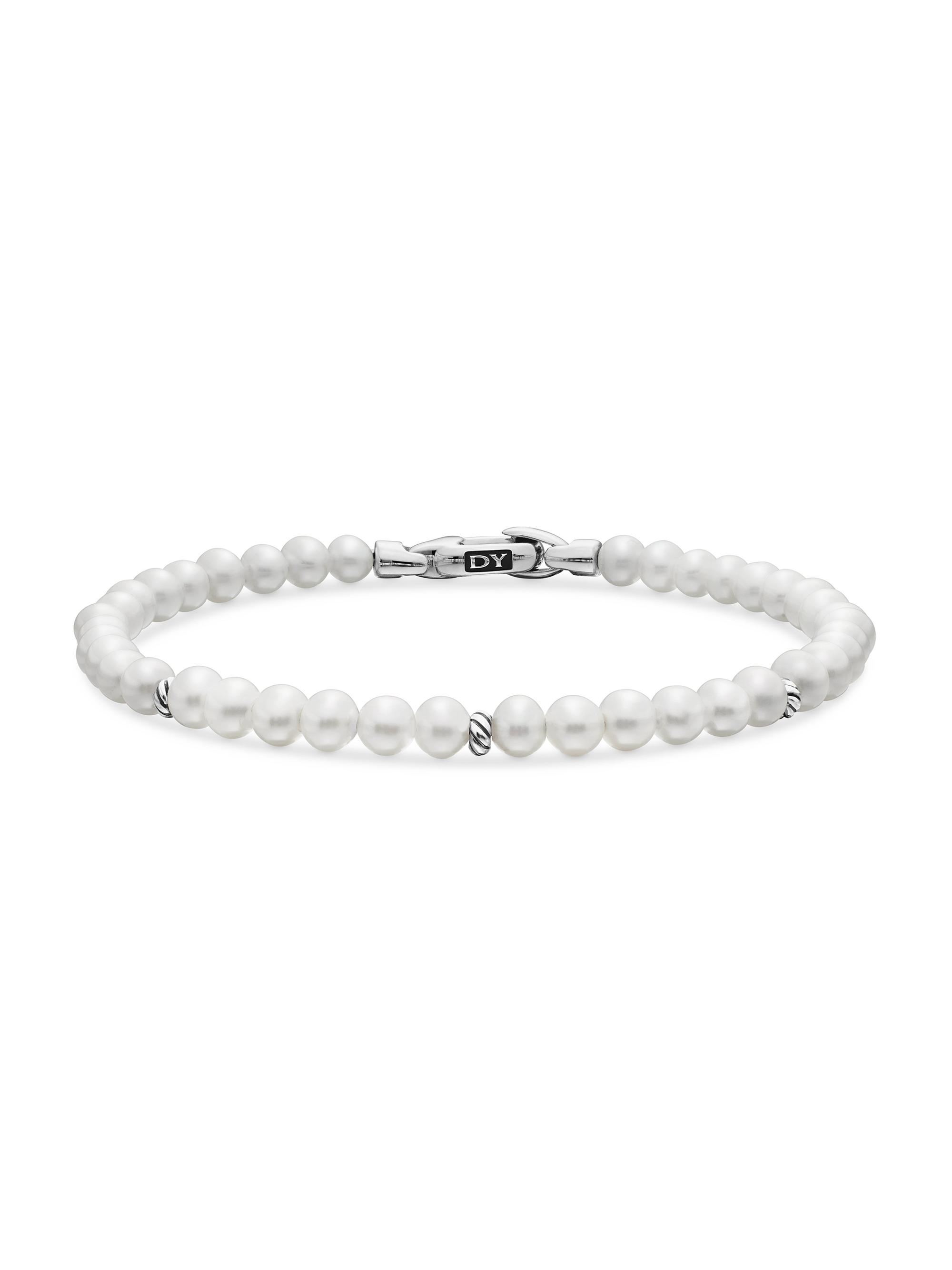 David Yurman Women's Bijoux Spiritual Beads Bracelet - Pearl
