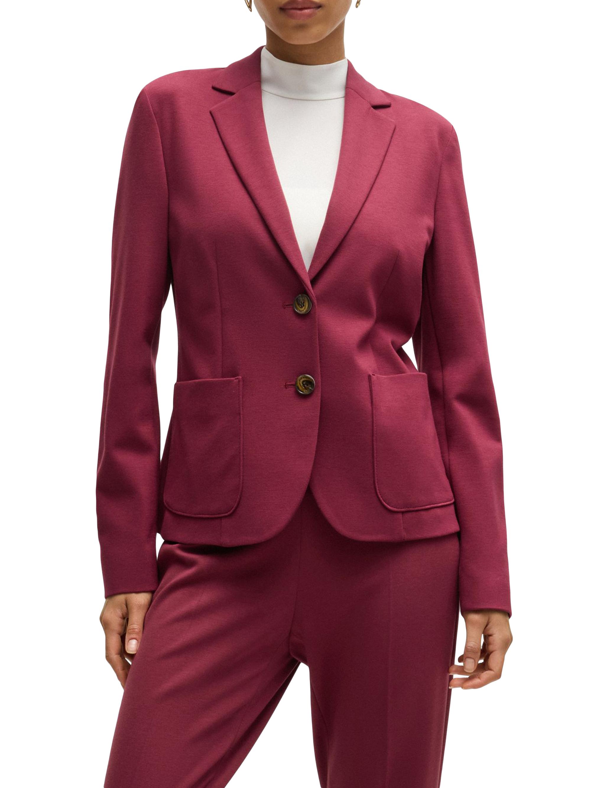 BOSS Women's Extra Slim Fit Blazer in Stretch Fabric - Black