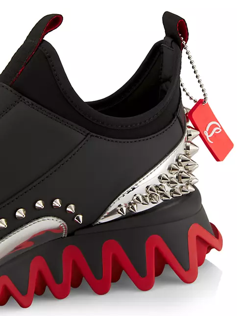 Christian Louboutin, Shoes, Zig Zag Red Bottom Sneakers