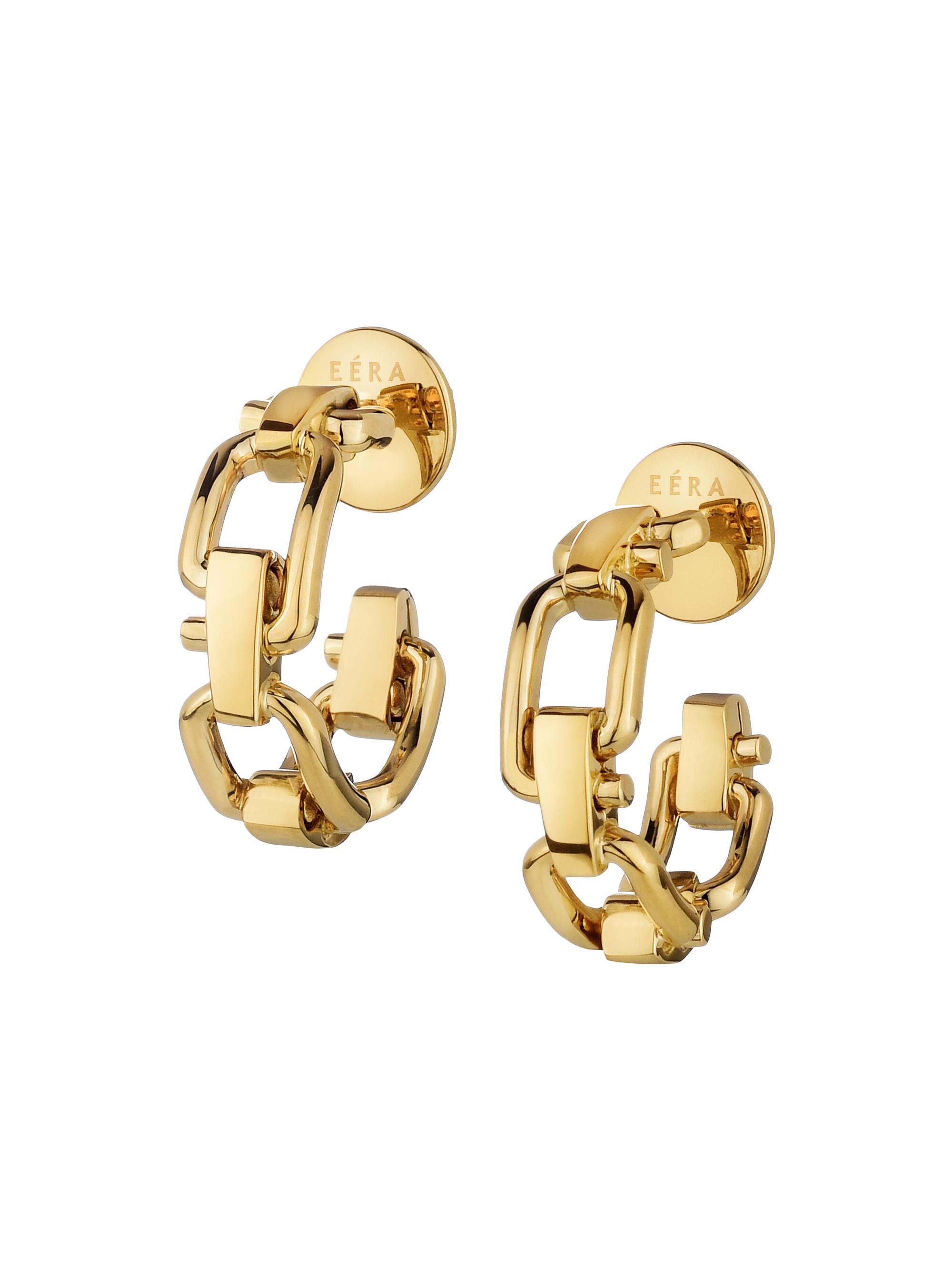 Eéra Women's Reine 18K Yellow Gold Hoop Earrings - Yellow Gold