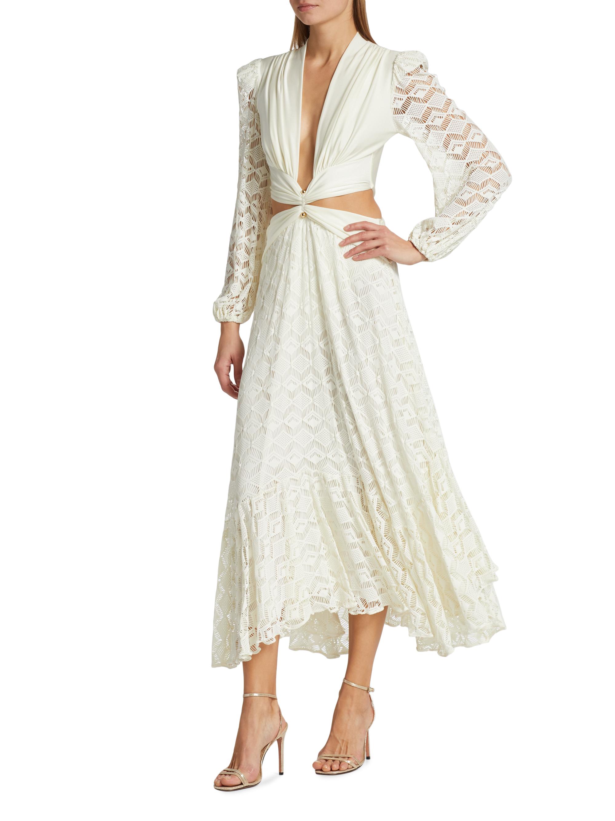 patbo crochet cut-out maxi dress PatBo Maxi Dress Crochet Coral Cutout Maxi Dress Size 4 $895