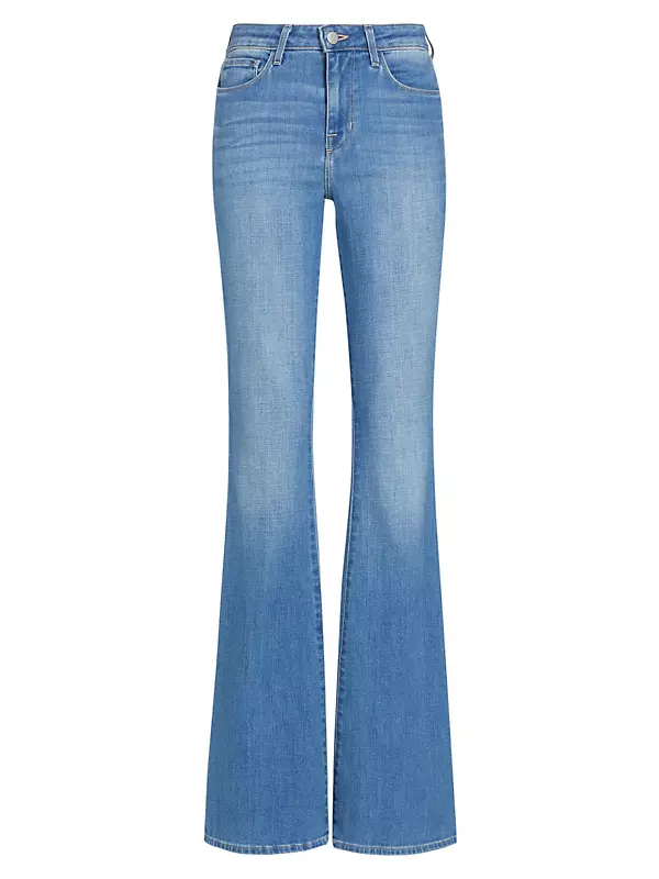 Shop L'AGENCE Bell High-Rise Flared Jeans