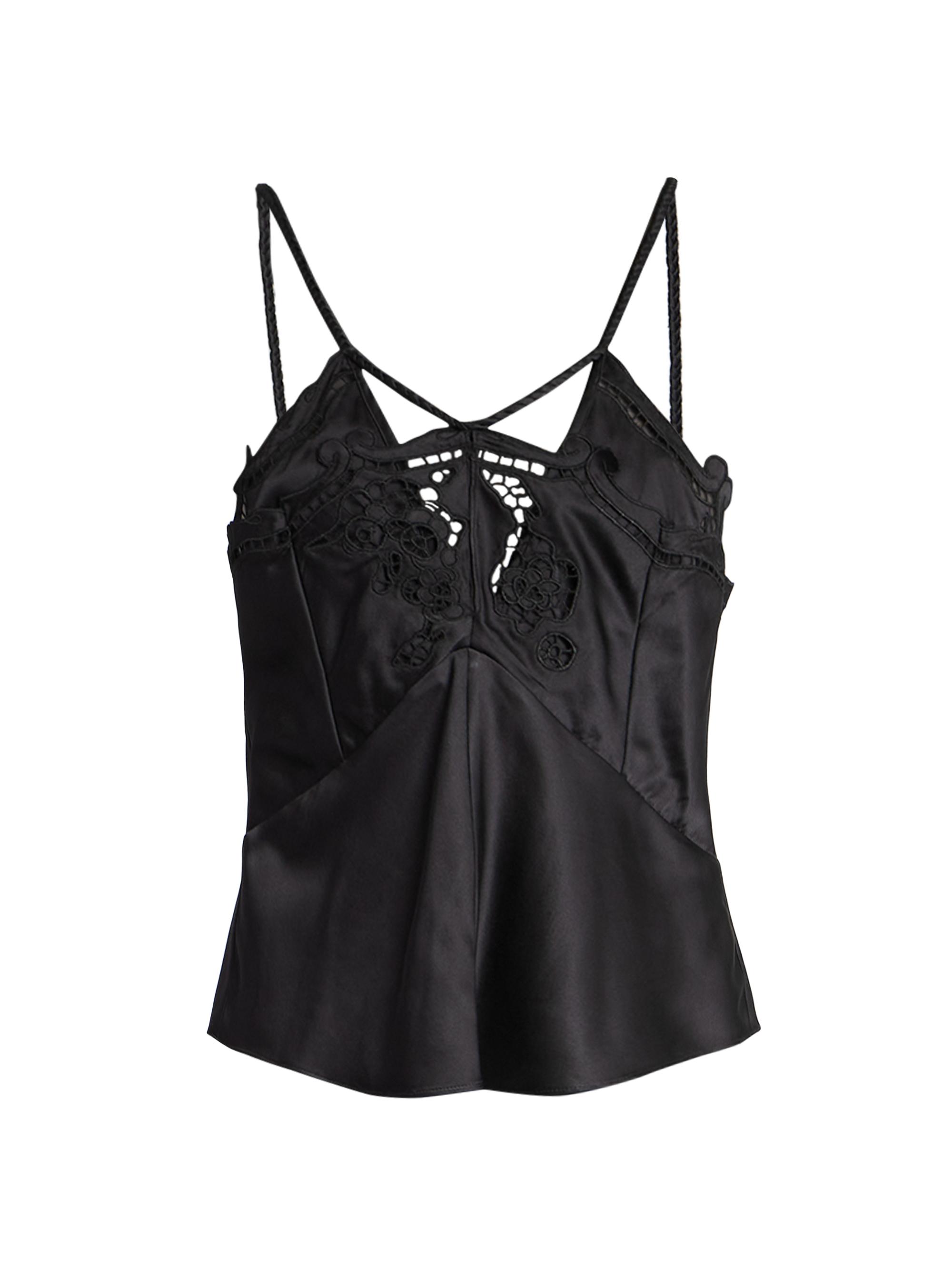 ISABEL MARANT bustier-effect slim-cut blouse - Black