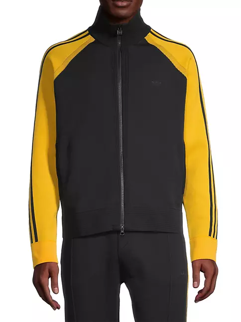 Adidas X Wales Bonner Three-stripe Jersey Track Jacket