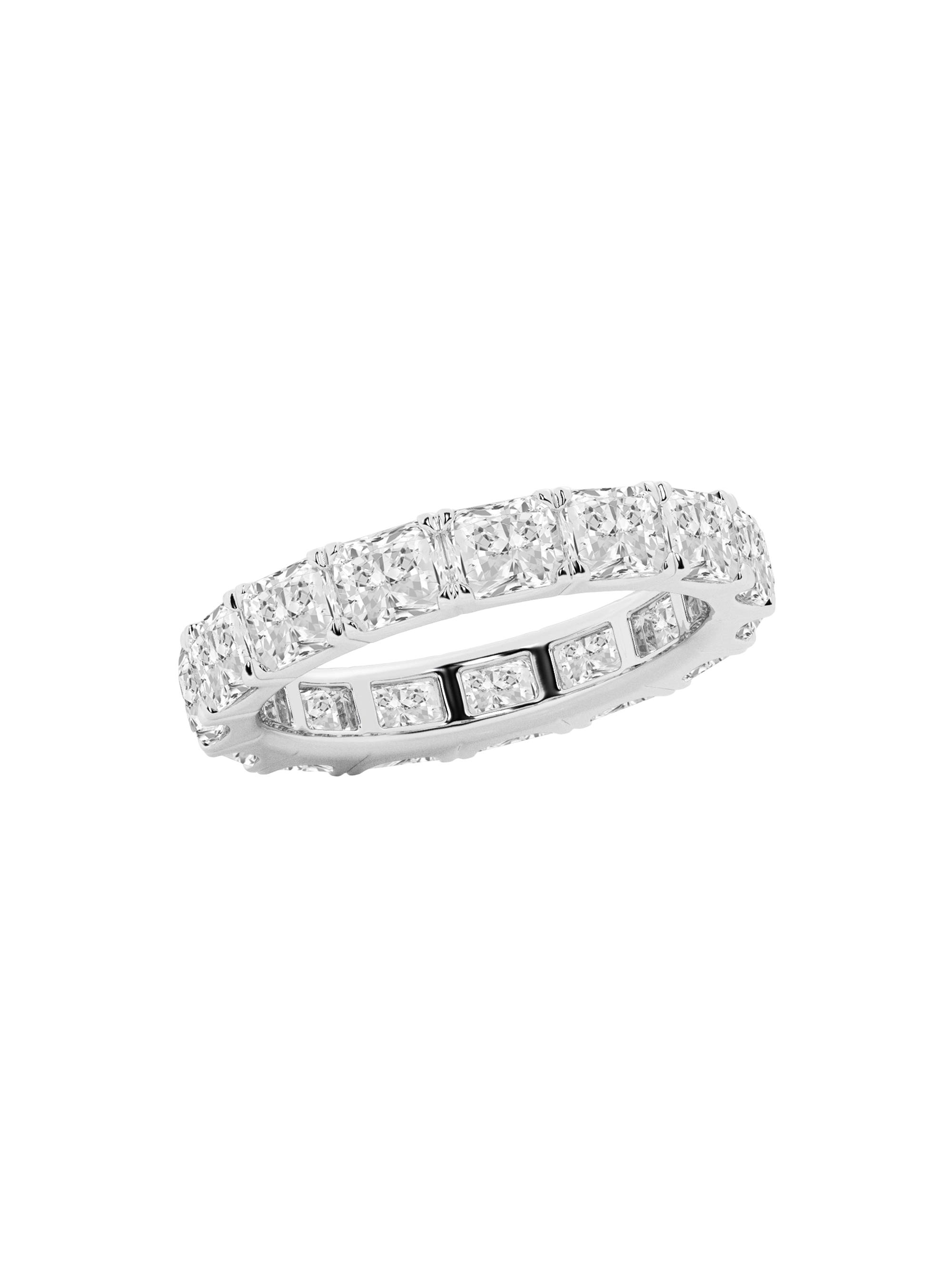 Saks Fifth Avenue Collection Women's 14K White Gold & 4 TCW Diamonds Ring - White Gold