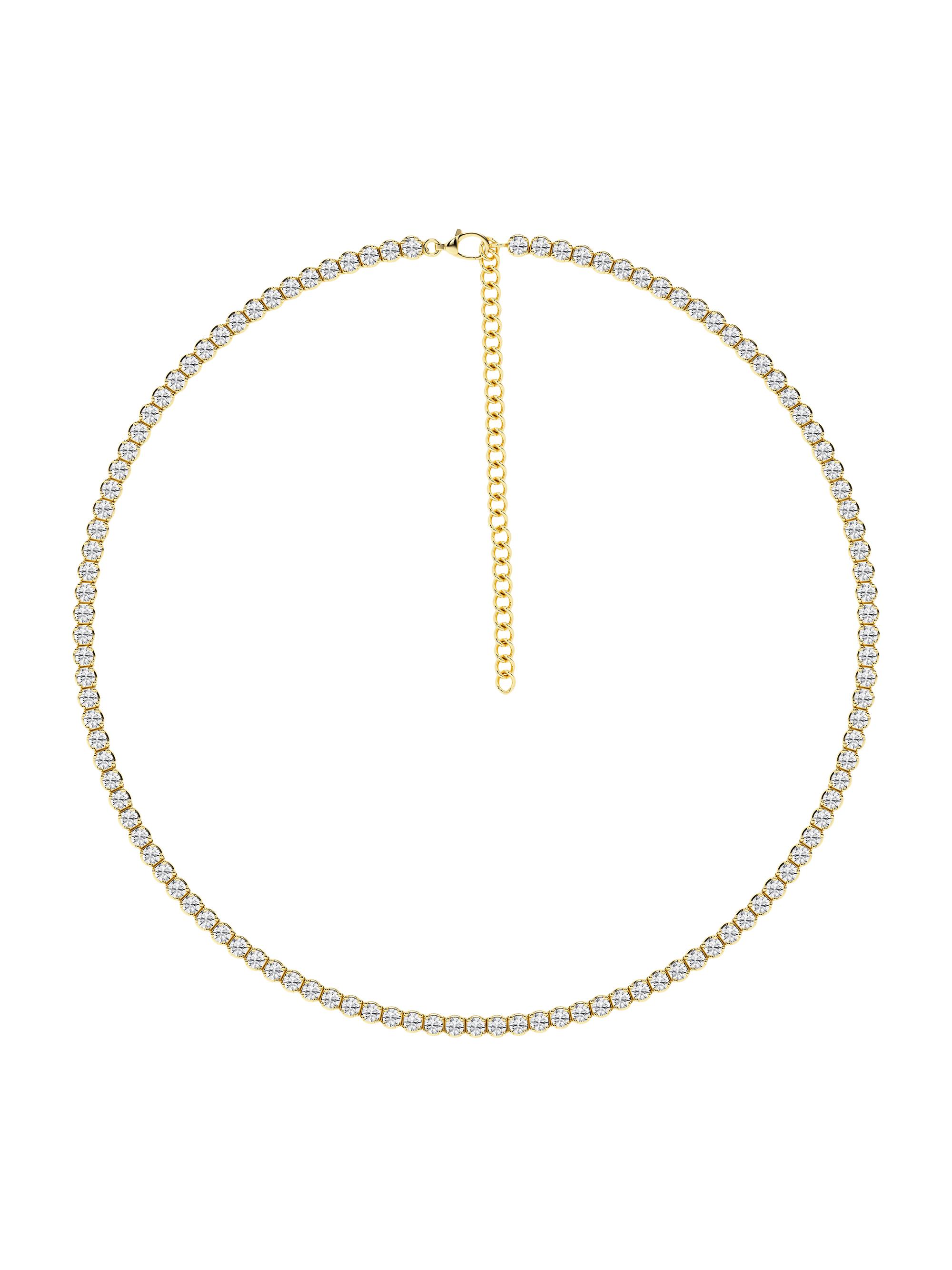 Saks Fifth Avenue Collection Women's 14K Yellow Gold & 10 TCW Diamond Necklace - Yellow Gold
