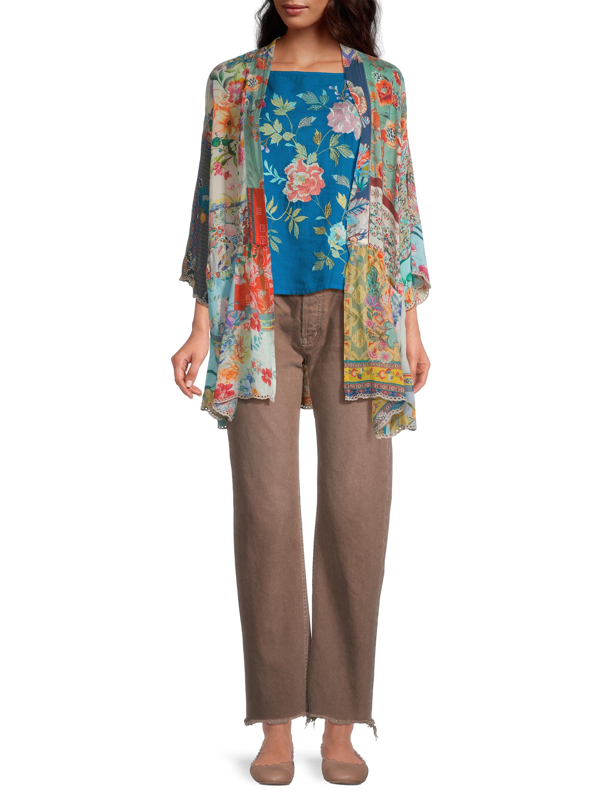 ジャケット・アウター OTTI Johnny Was Otti Tia Open Jacket | Saks Fifth Avenue