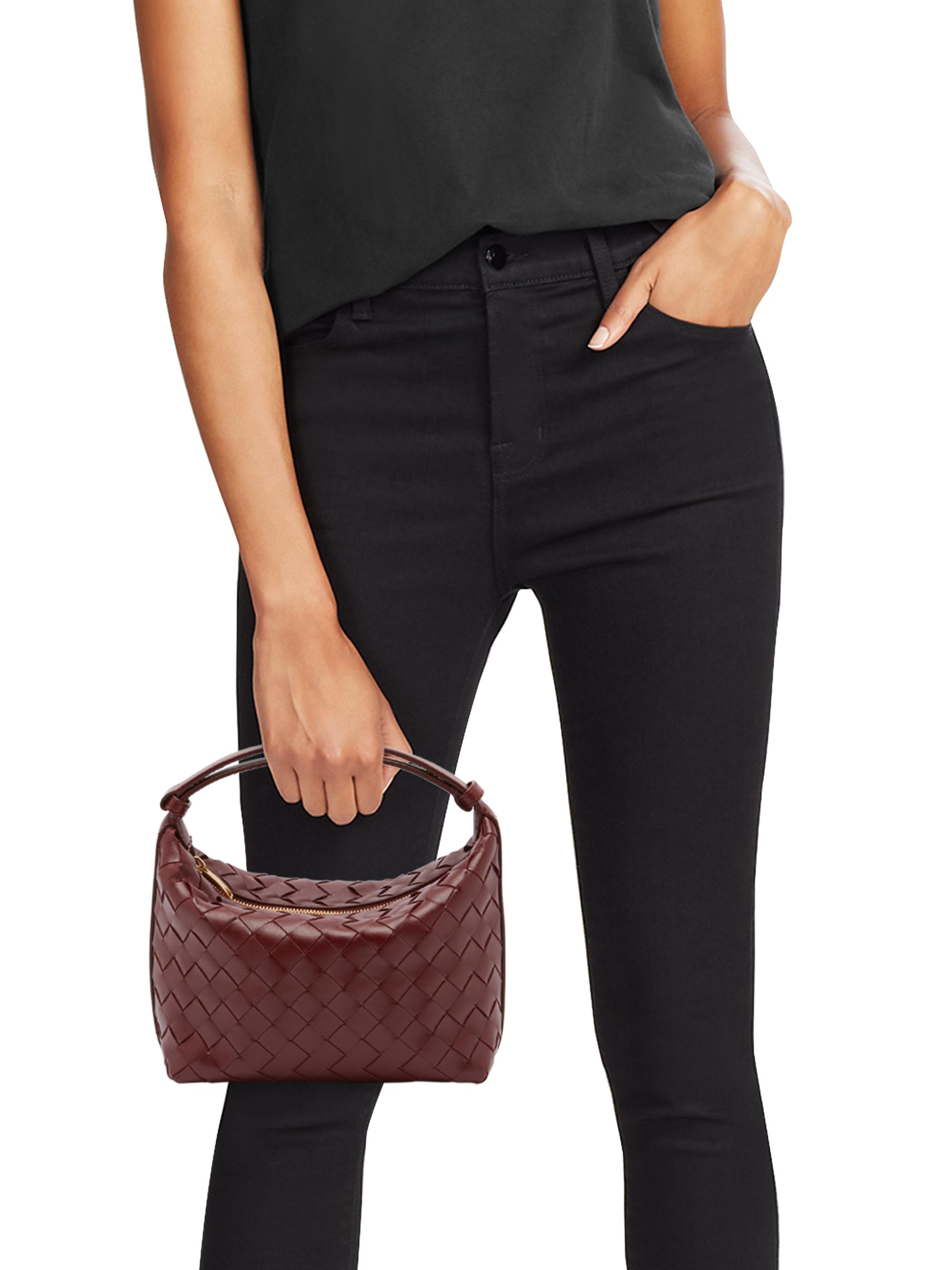 【Bottega Veneta】ミニ ウォレス ハンドバッグ Bottega Veneta Mini Wallace Leather Top-Handle Bag | Saks