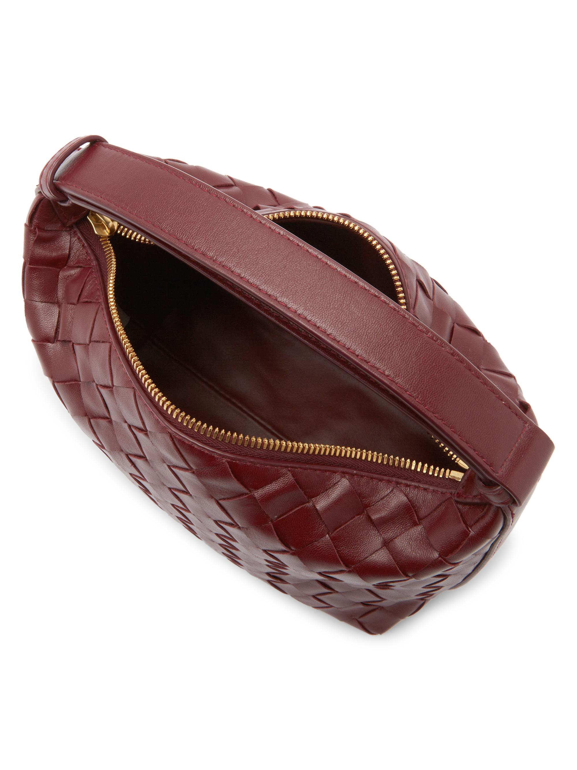 Bottega Veneta Mini Wallace Leather Top-Handle Bag | Saks