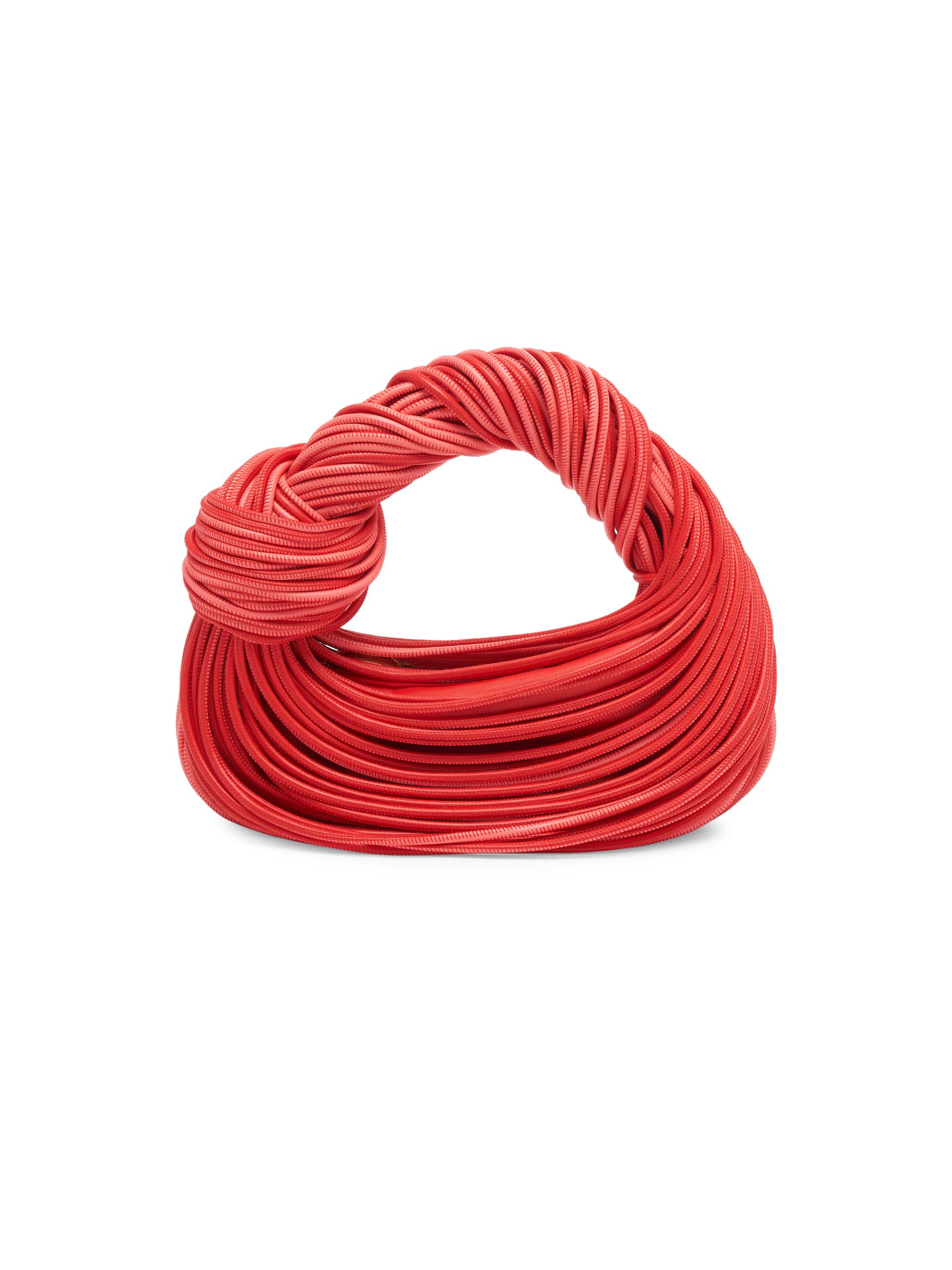 Bottega Veneta Women's Mini Jodie Tubular Leather Bag - Vernis