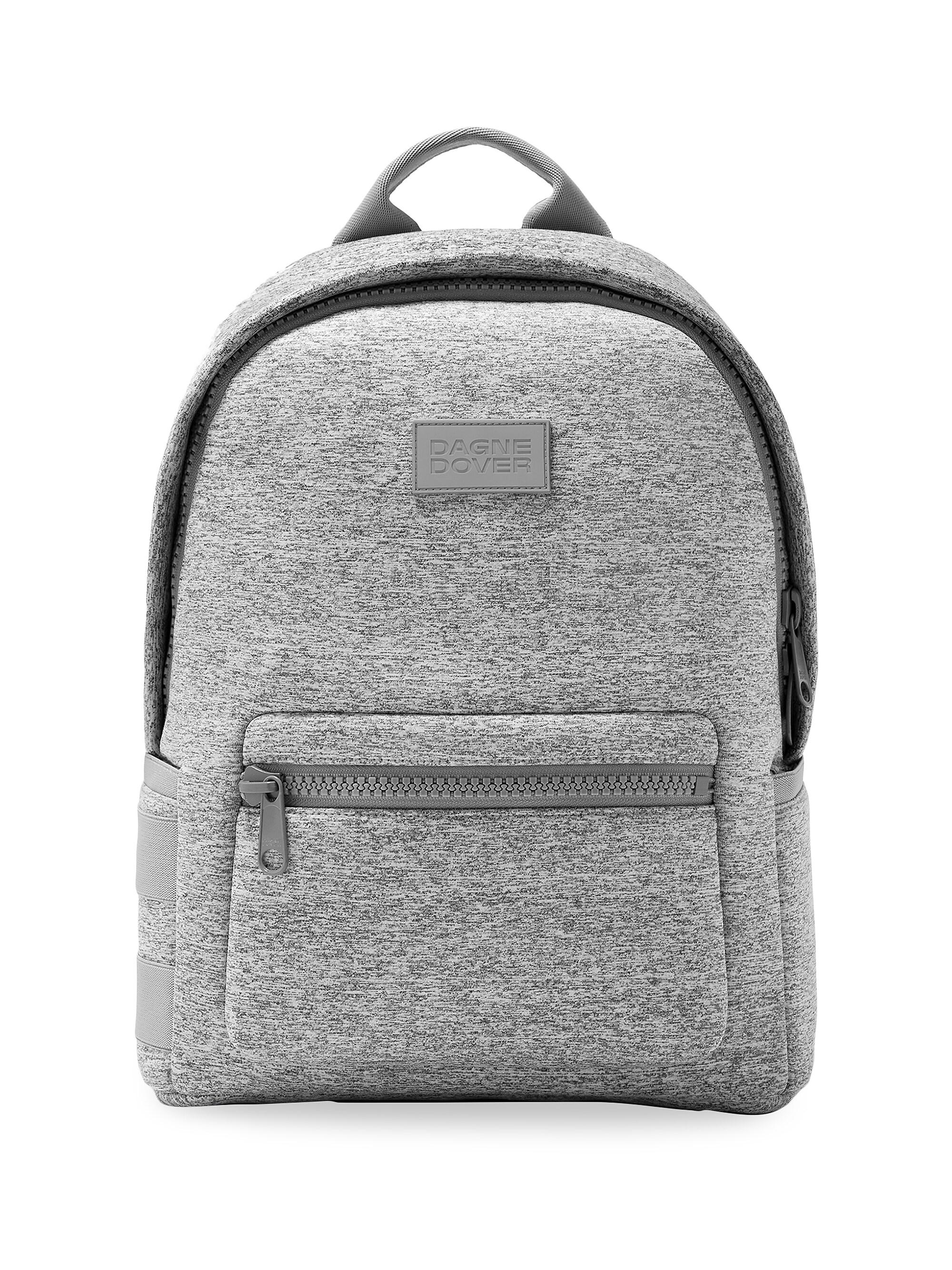 Dagne Dover Women's Medium Dakota Backpack - Heather Grey