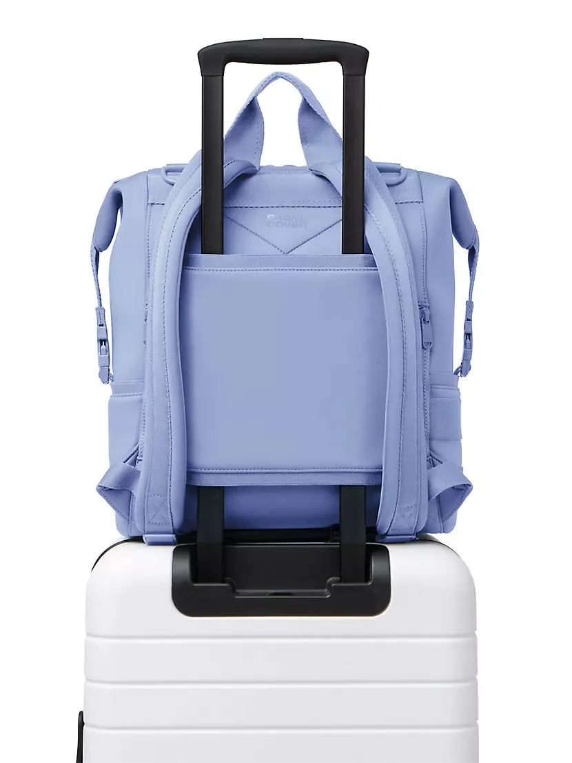 Dagne Dover Indi Diaper Bag Backpack Color Heather Grey Large New MSRP $215