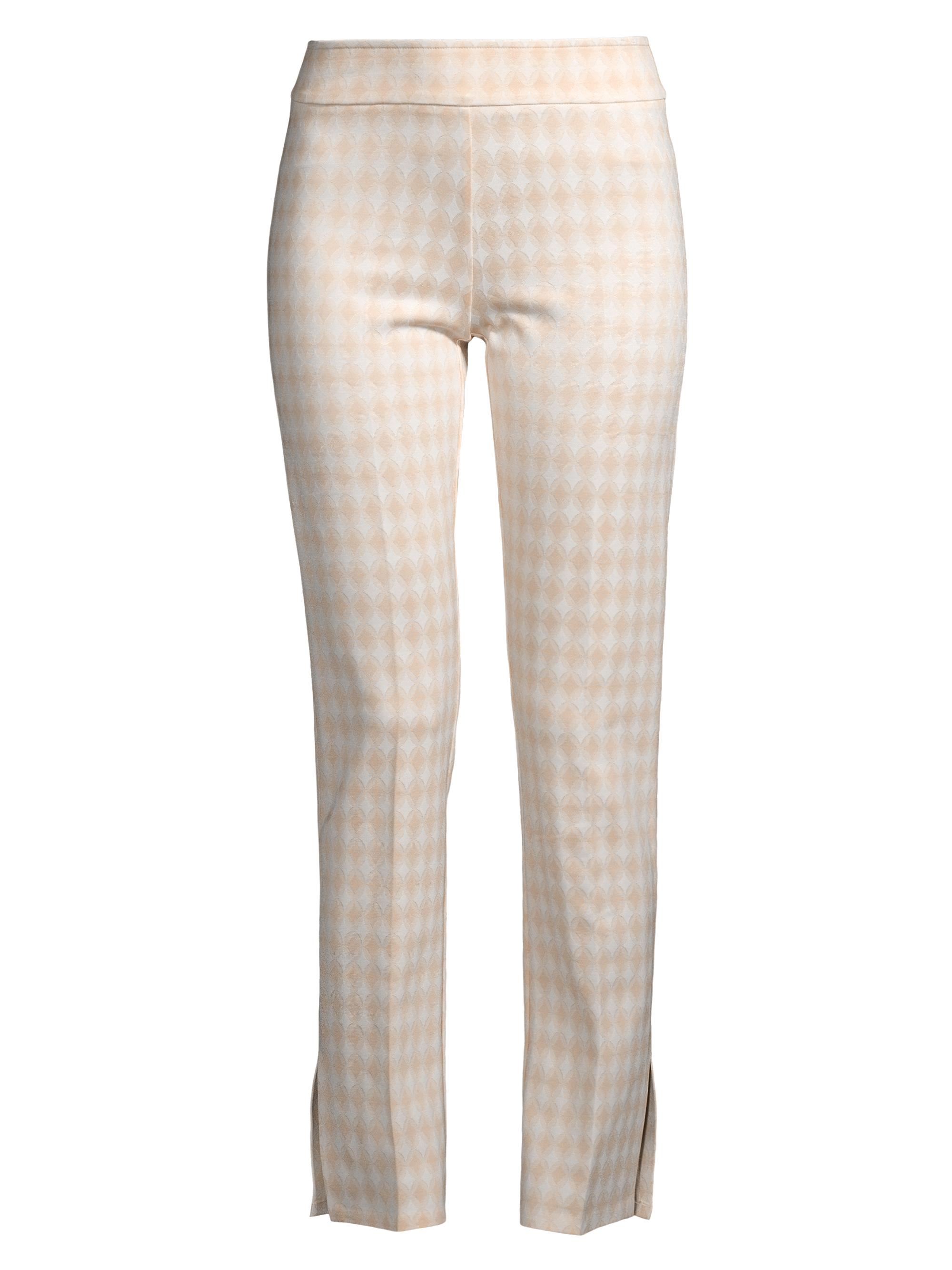 Avenue Montaigne Women's Gisela Scales Slim-Fit Pants - Plaid