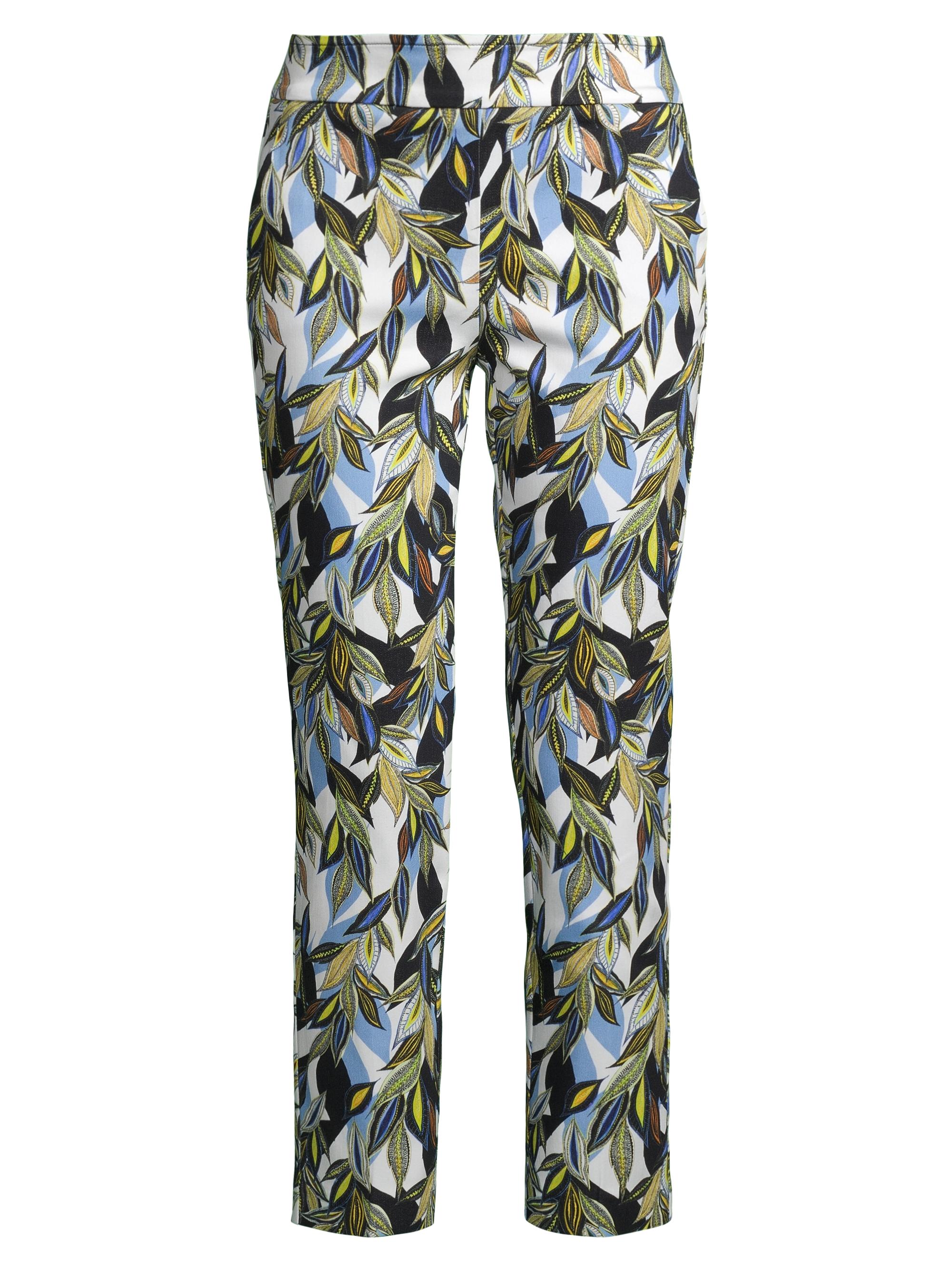 Avenue Montaigne Women's Lulu Leaf Print Pants