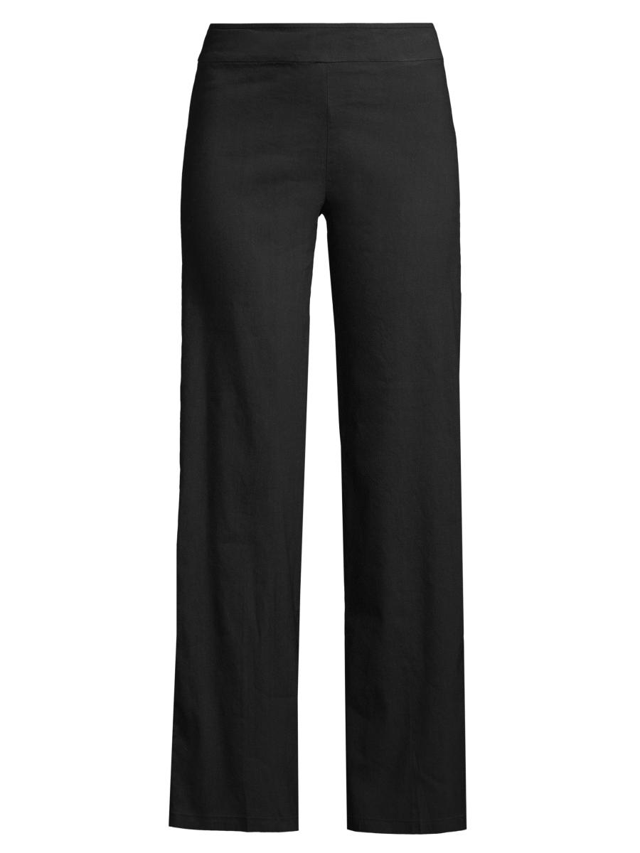 AVENUE MONTAIGNE Size 0 Black Polyamide Blend Flared Casual Pants main image 1