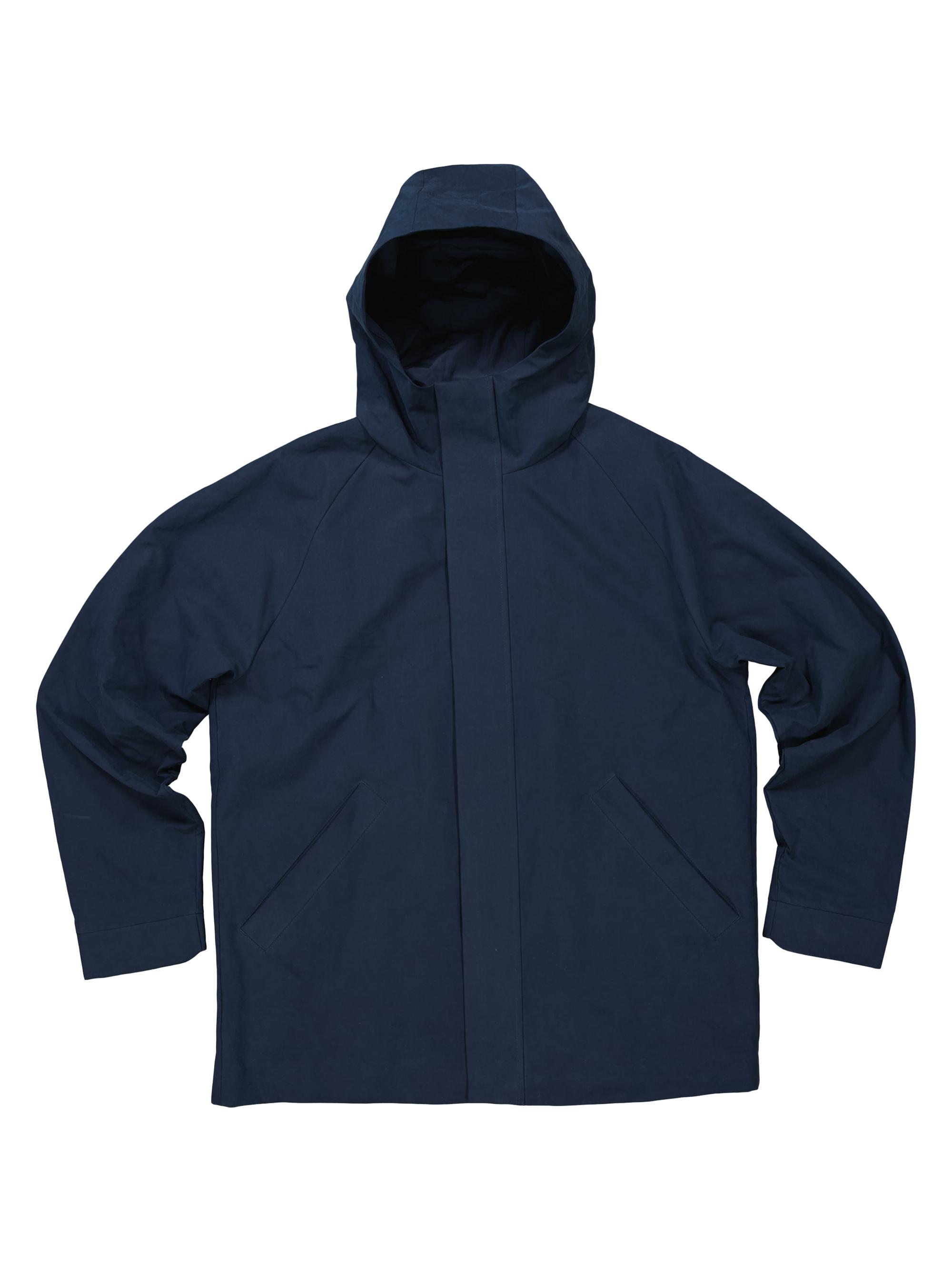 NN07 Men's Luka Hooded Jacket - Navy Blue