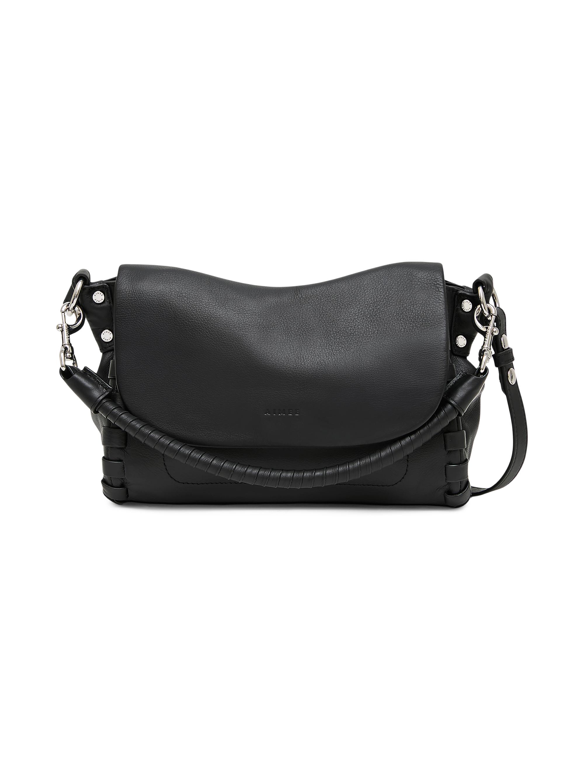 Aimee Kestenberg Women's Zen Convertible Suede Crossbody Bag - Black Silver