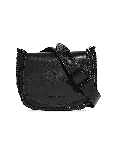 All For Love Leather Saddle Crossbody Bag