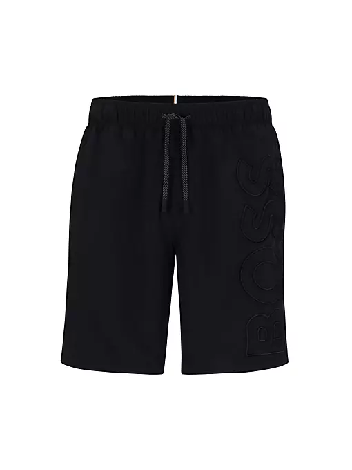BOSS - Swim Shorts with Embroidered Logo