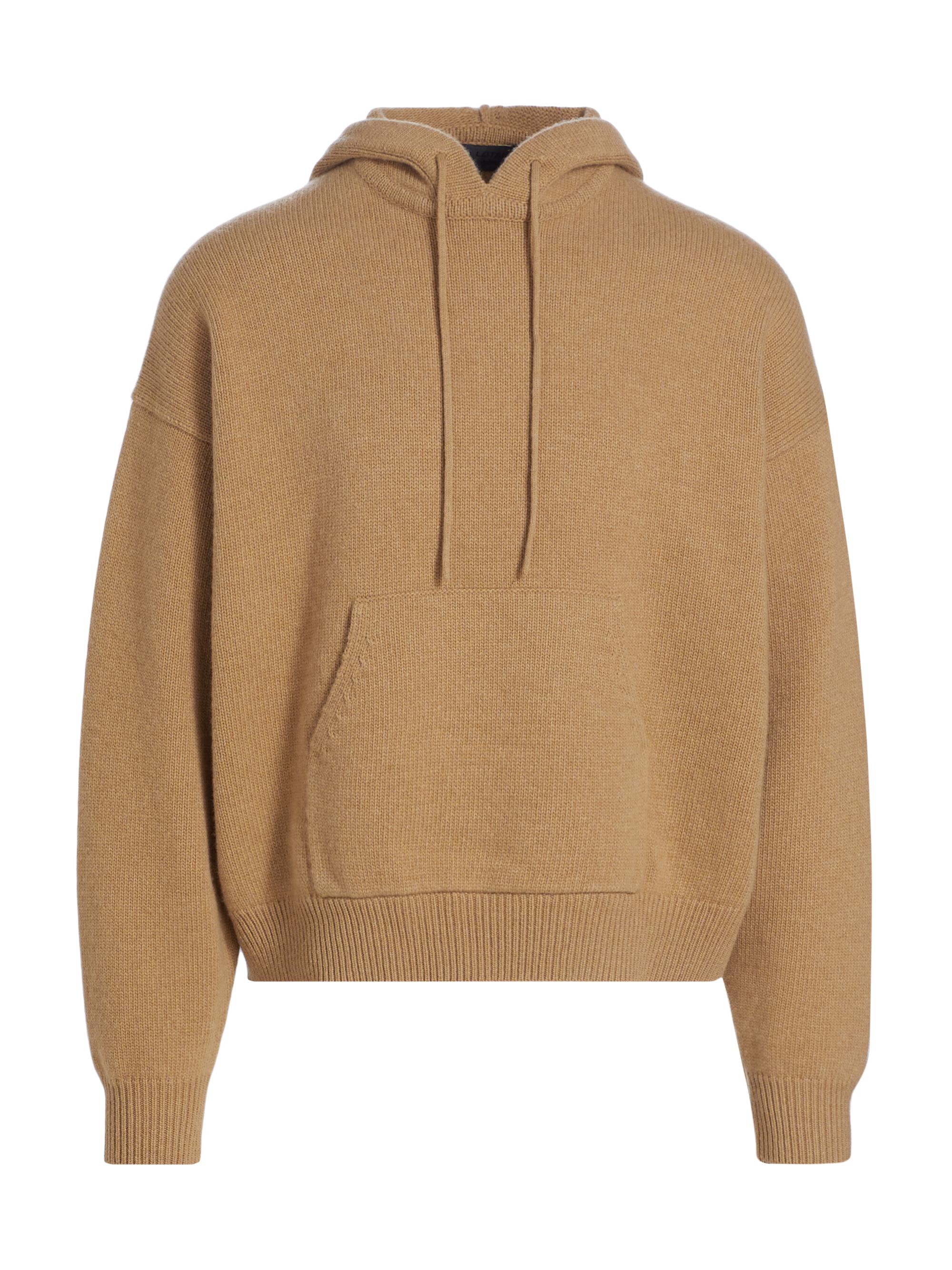 The Nautical jacquard virgin wool hoodie