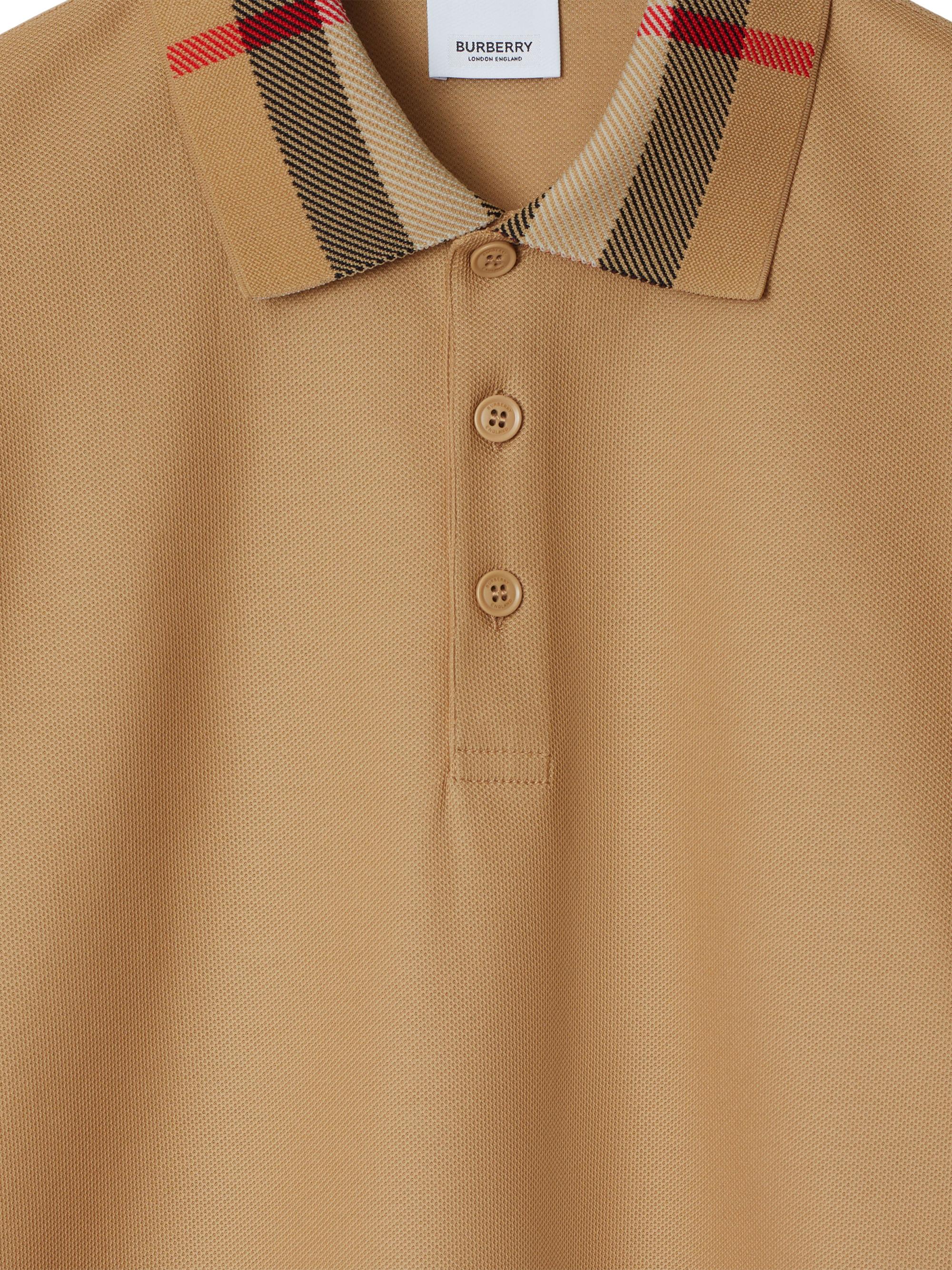 エース　バーバリー Burberry Men's Cody Check-Collar Polo Shirt | Neiman Marcus