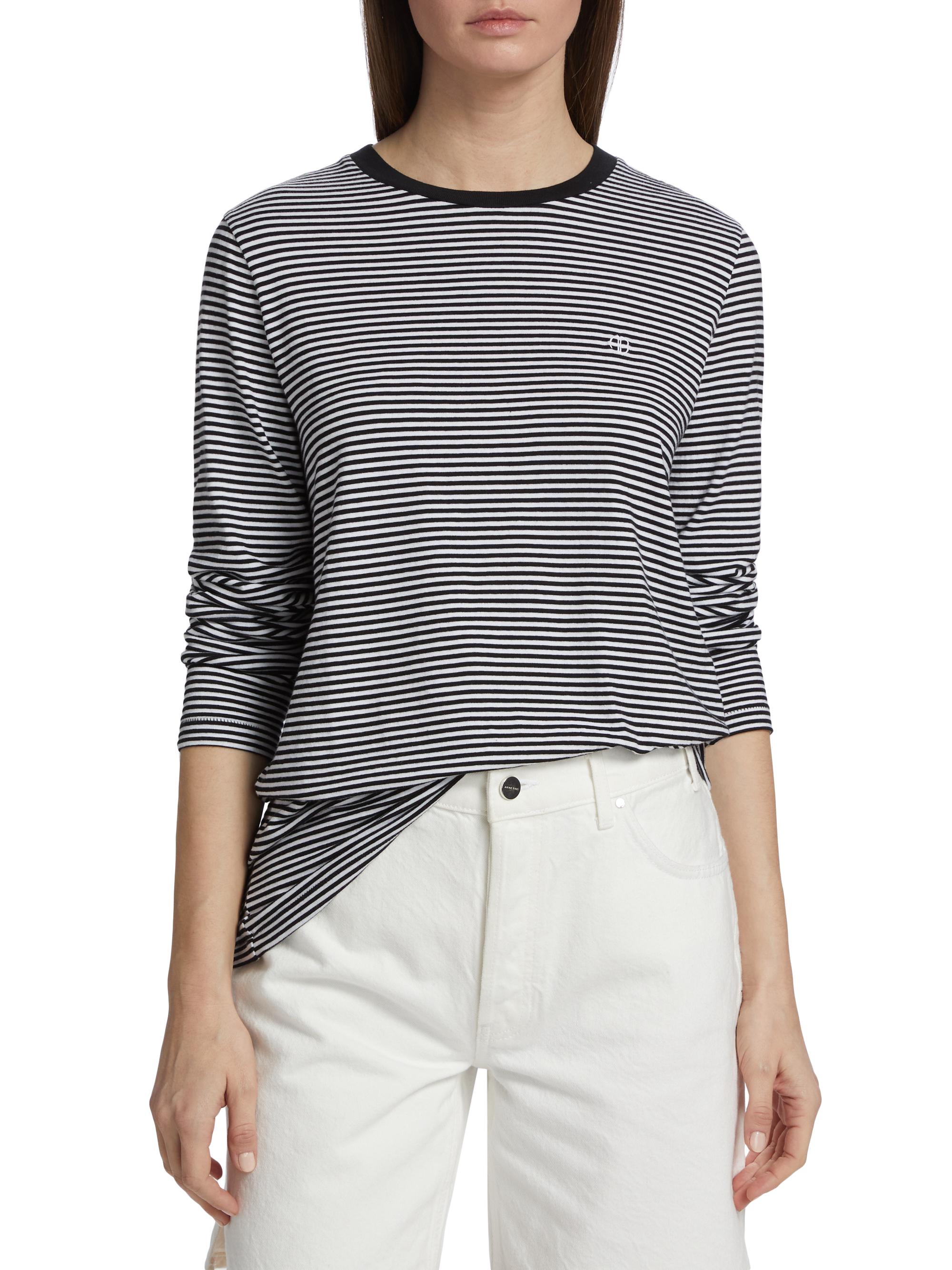 Anine Bing Ryan Long-Sleeve T-Shirt | Saks Fifth Avenue
