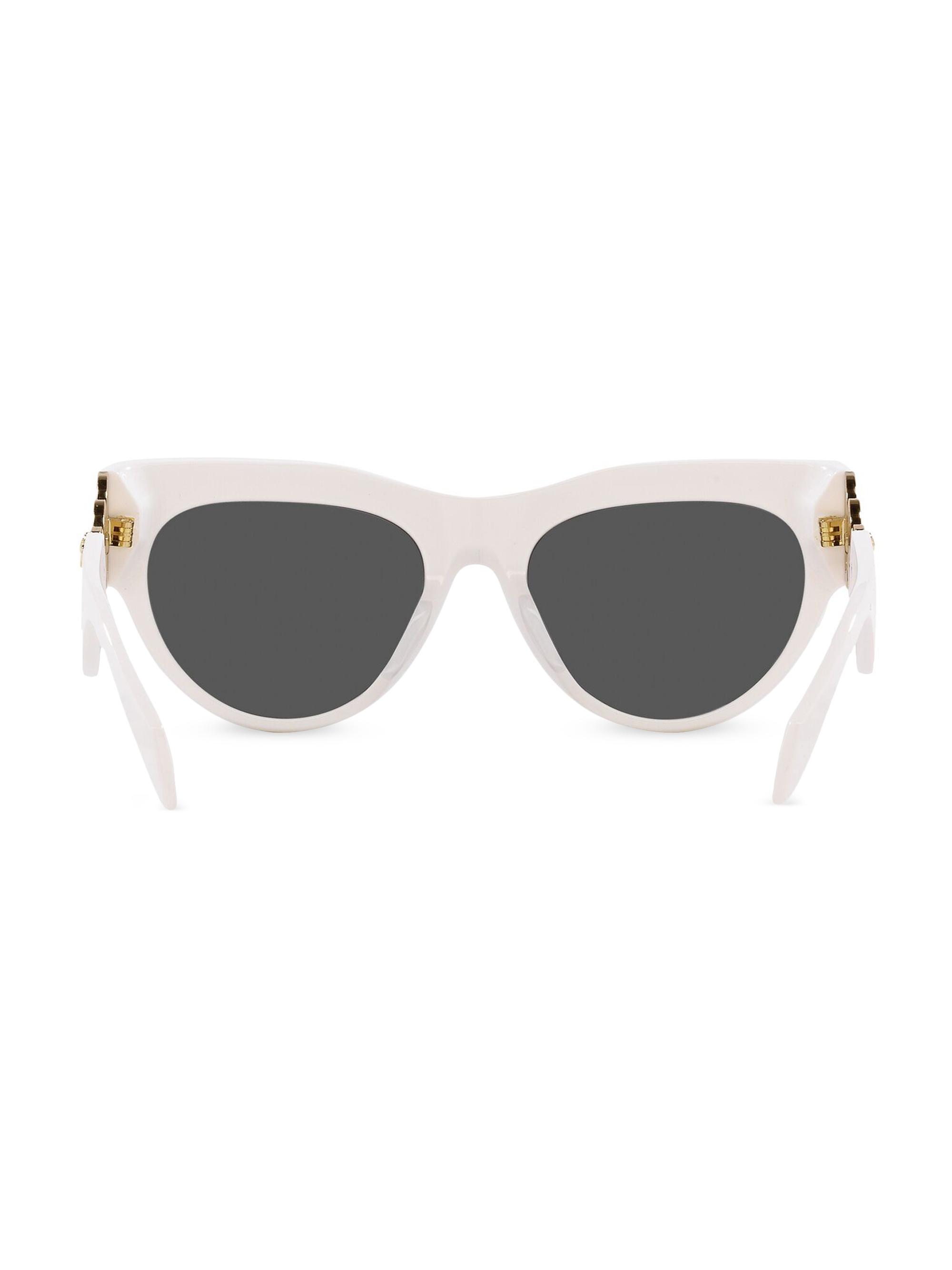 versace 56mm cat eye sunglasses