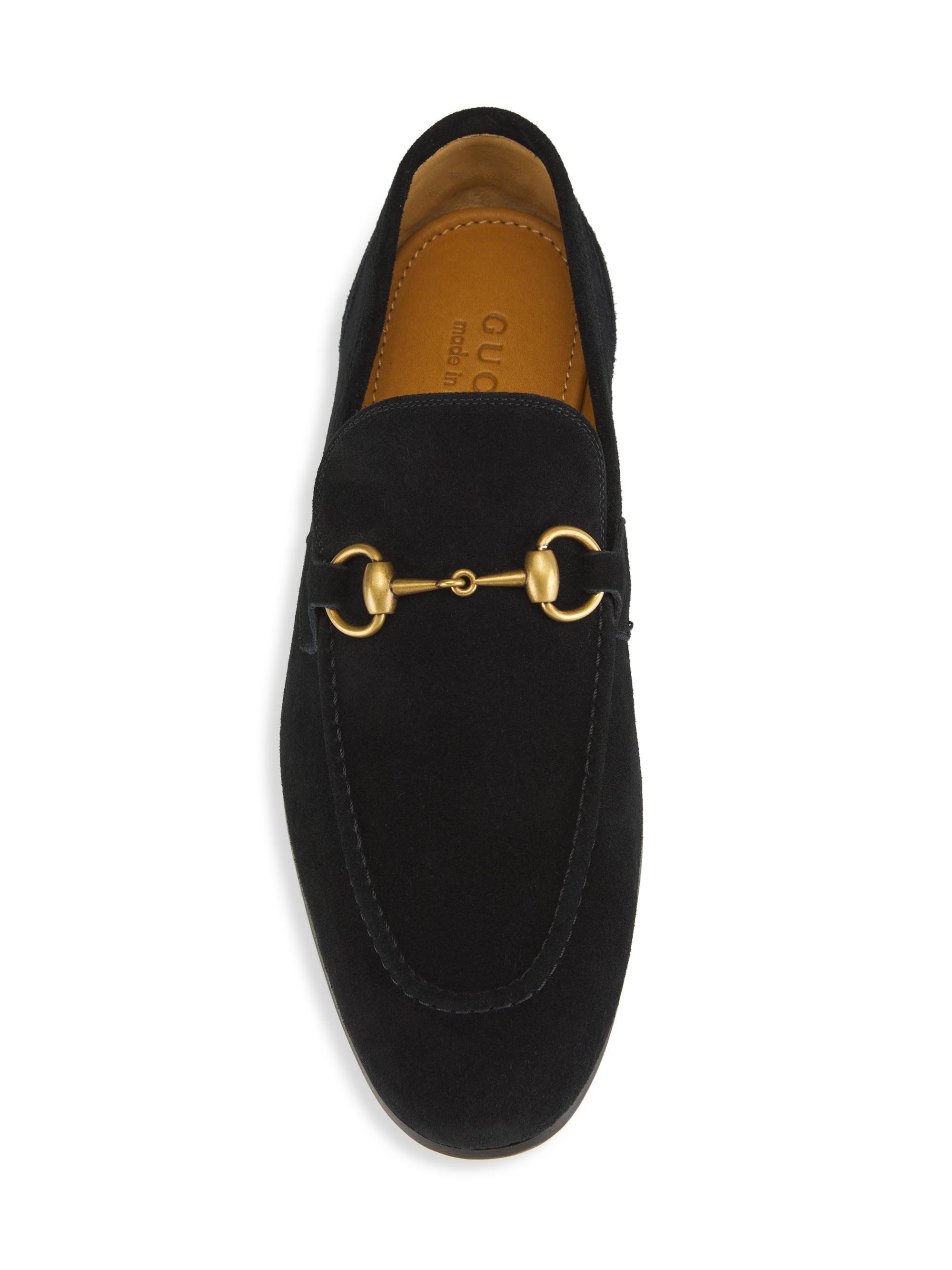 Gucci Suede Horsebit Loafers Saks Fifth Avenue