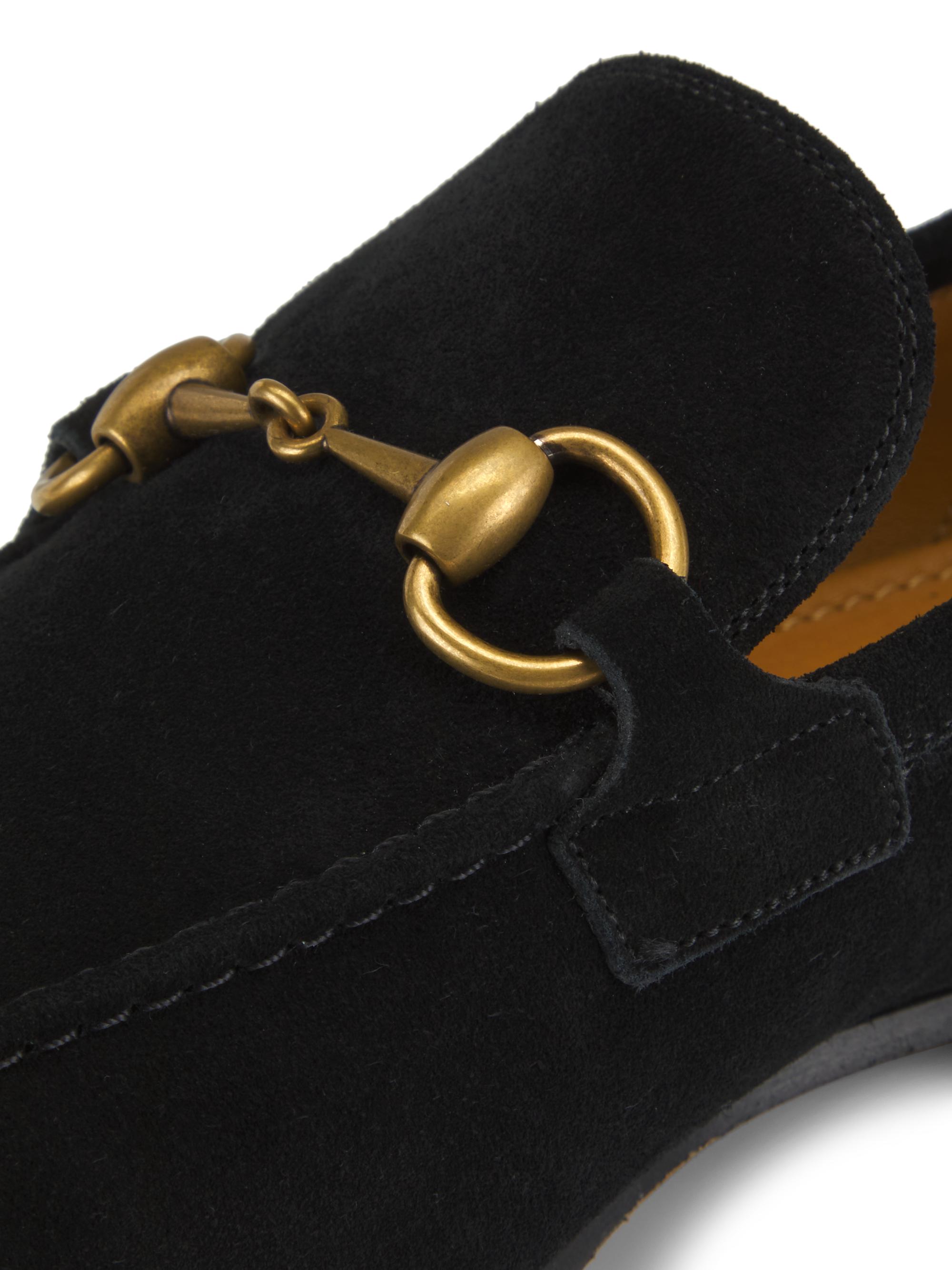 Gucci Suede Horsebit Loafers | Saks Fifth Avenue