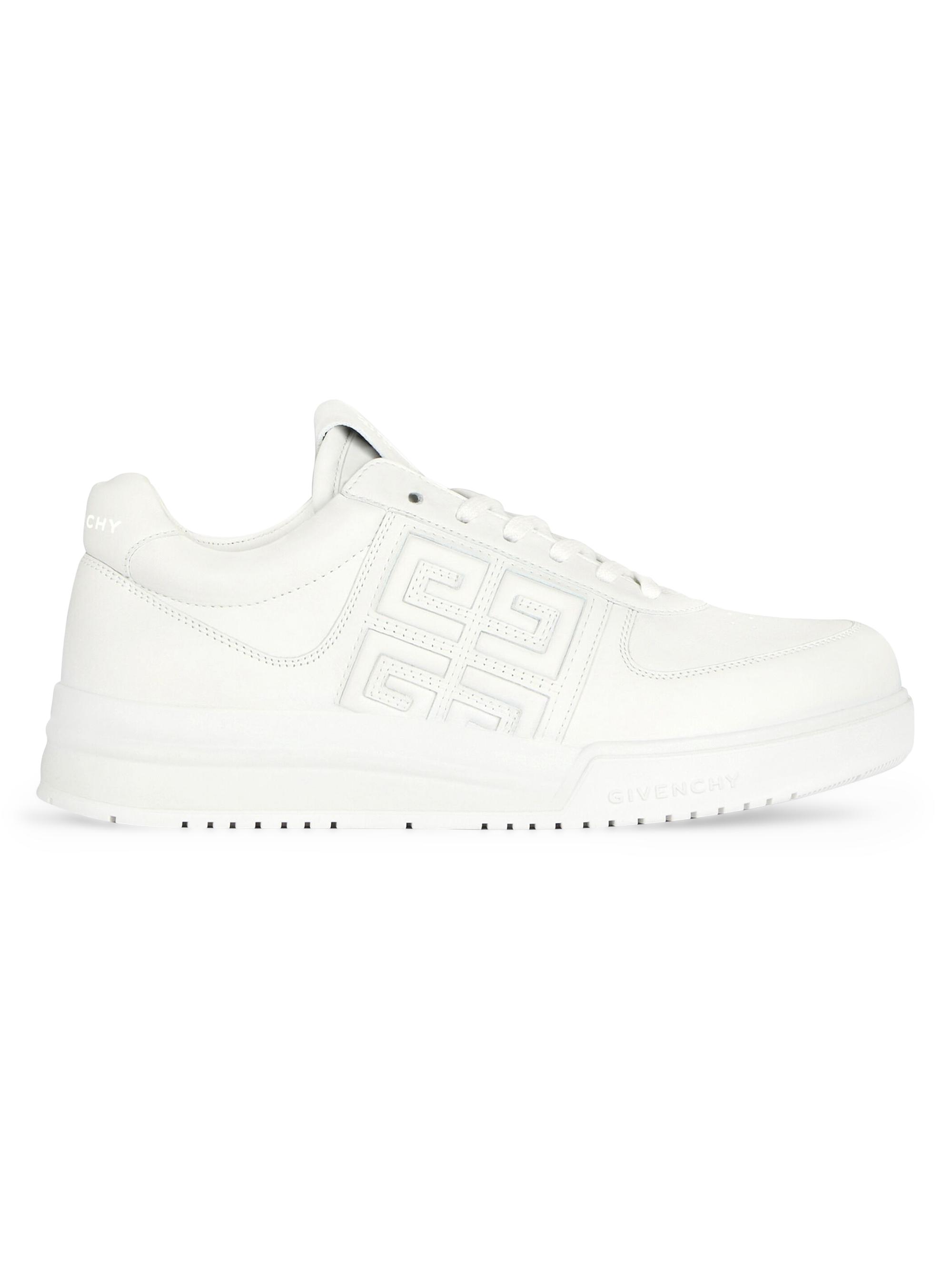 Givenchy Women's G4 Leather Low-Top Sneakers - White