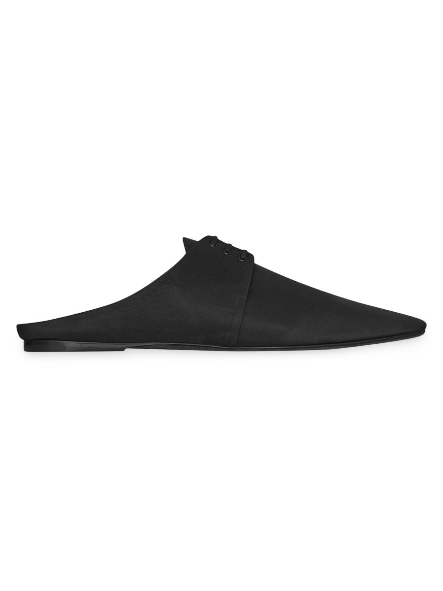 【関税&送料込】Saint Laurent Mule Saint Laurent Women's' Loafer Mules in Black | LN-CC®