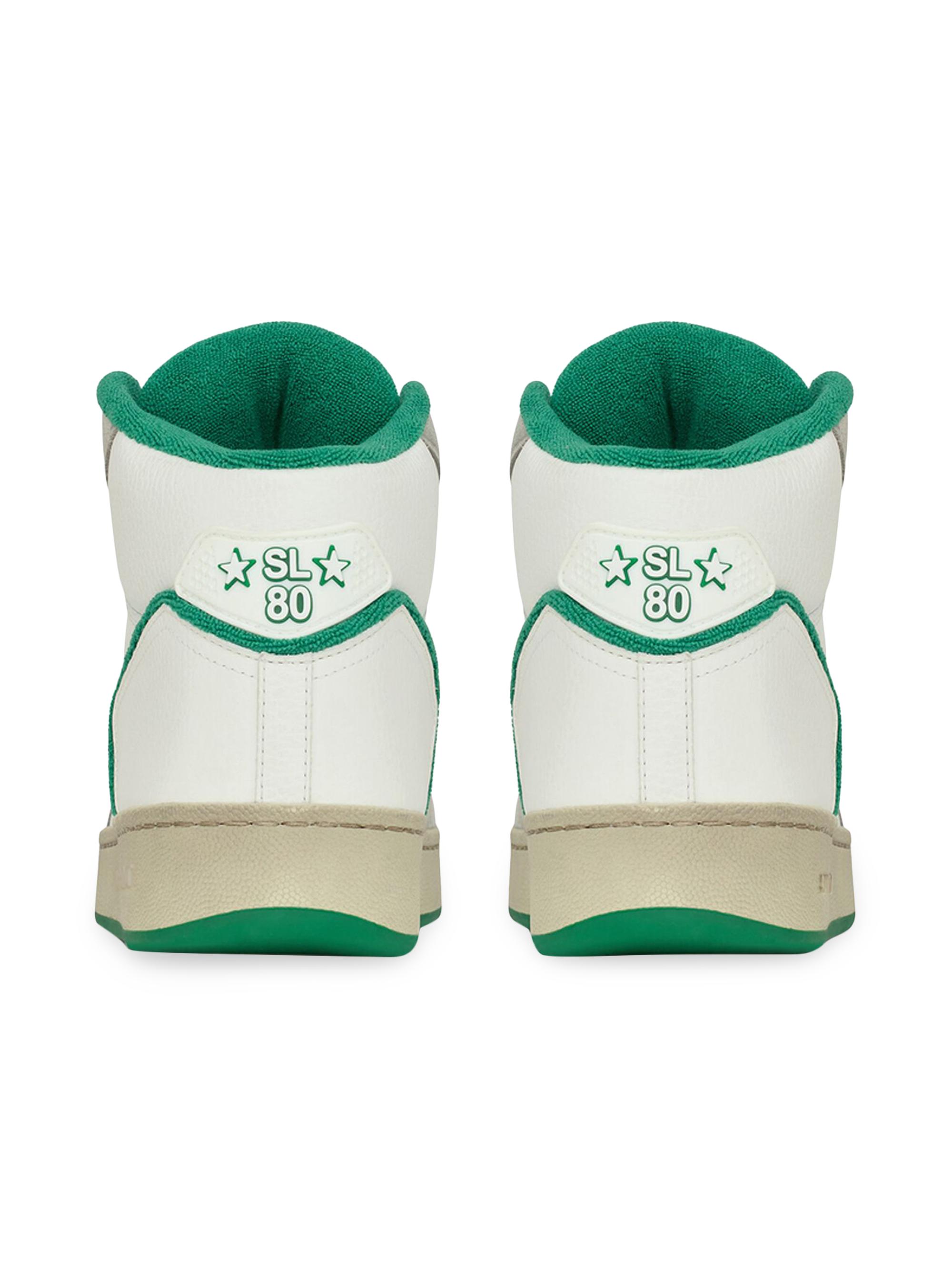 Saint Laurent SL 80 Sneakers In Leather And Suede | Saks Fifth Avenue