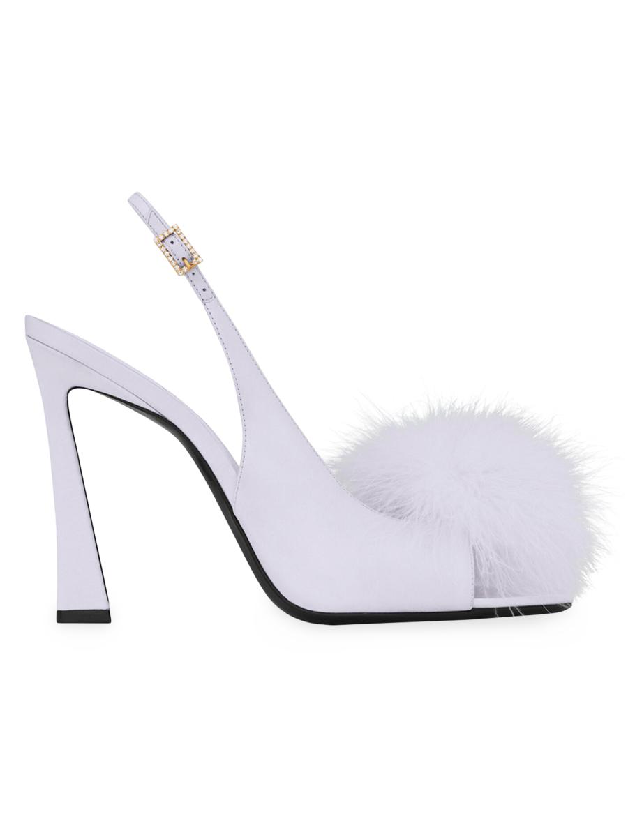 サンダル・ミュール Carven Satin Heeled Sandals Carven Satin Heeled Sandals Brown (Women's) - Walmart.com