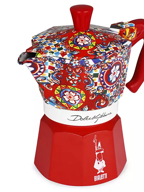 Dolce&Gabbana Moka Machine 3-Cup Coffee Maker