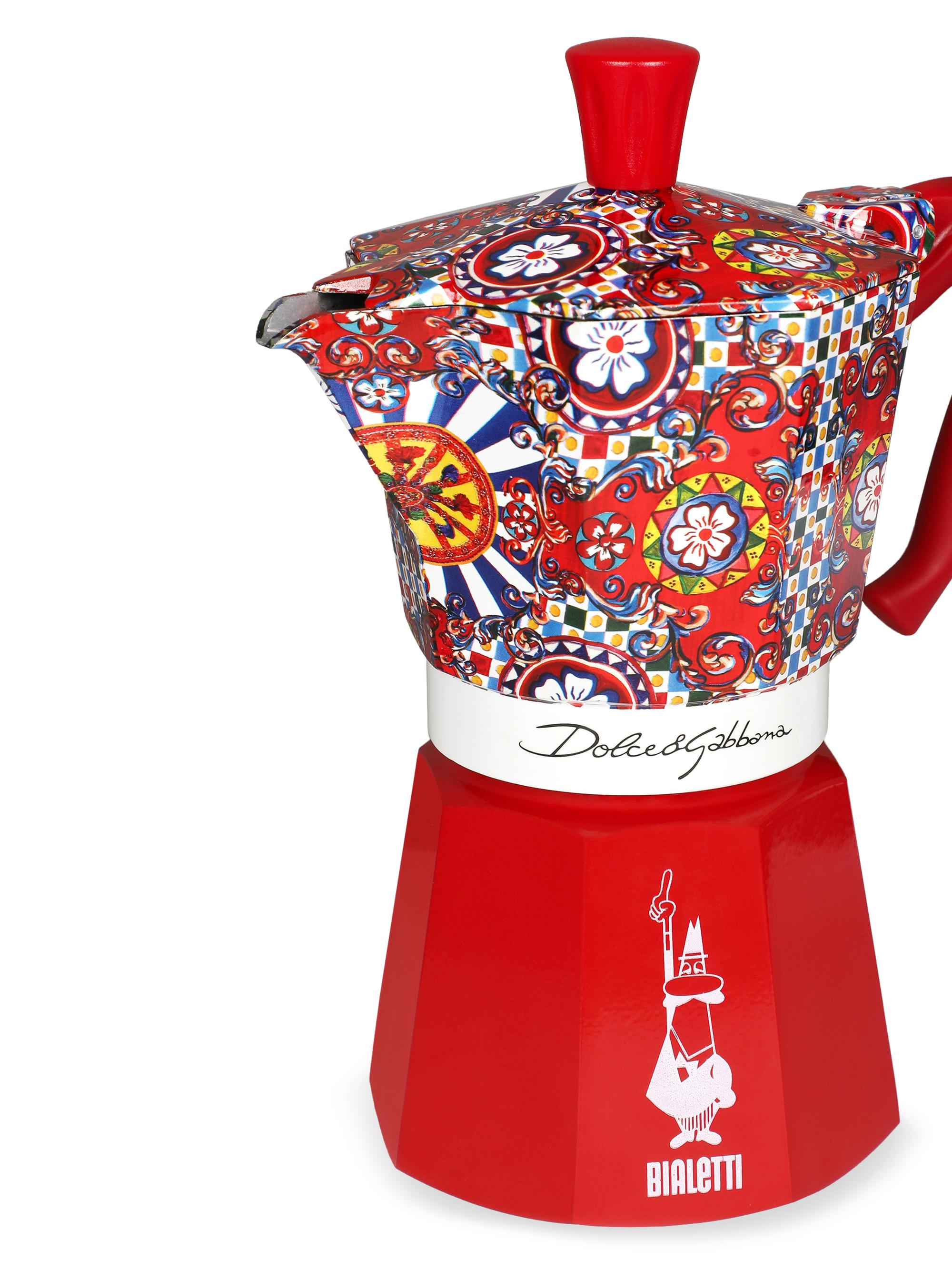Dolce&Gabbana Moka Machine 6-Cup Coffee Maker | Saks Fifth Avenue