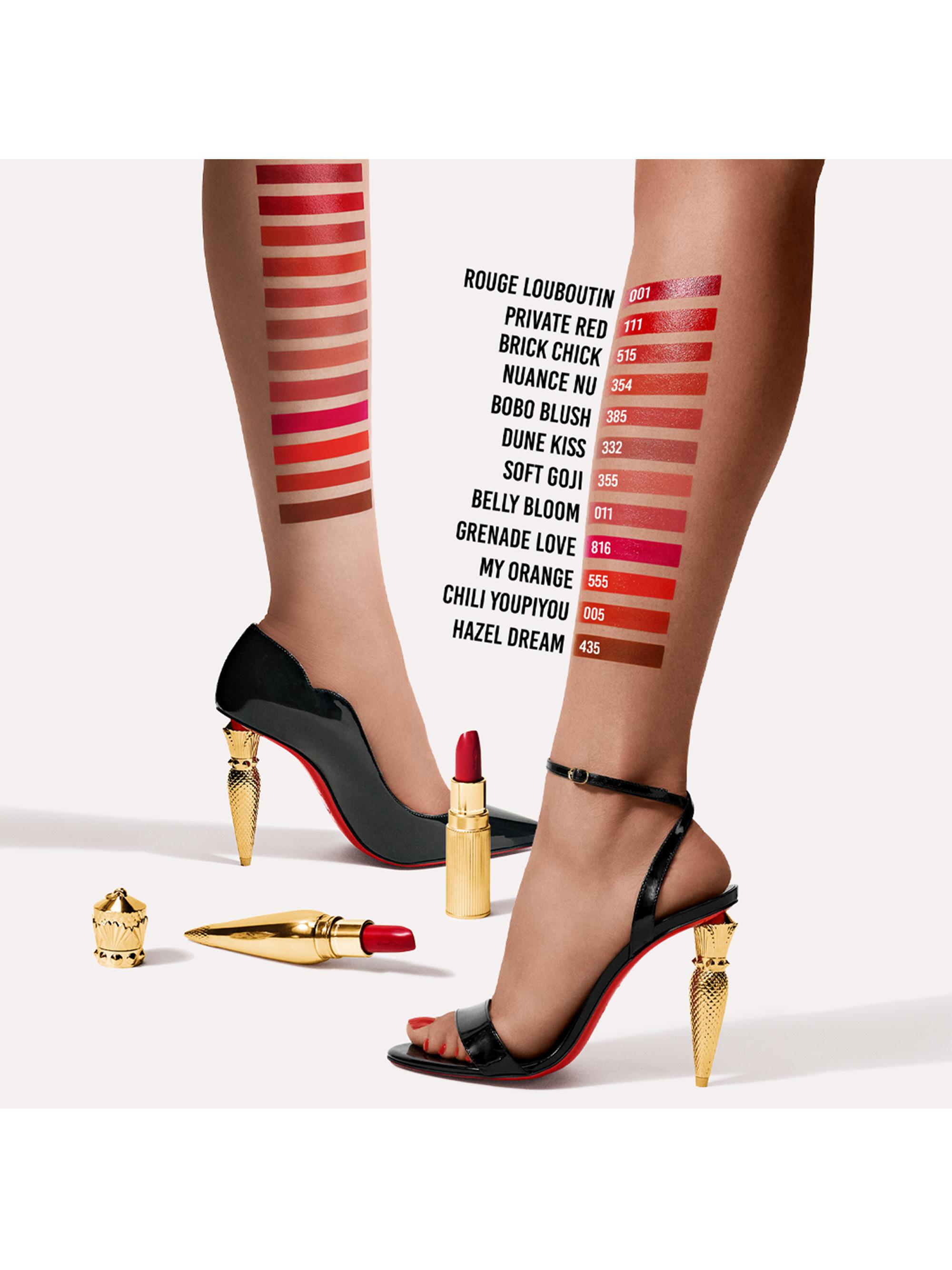 Christian Louboutin Women's Rouge Louboutin Silky Satin On The Go Lipstick - Chill Youpiyou 005 | Thumbnail 6