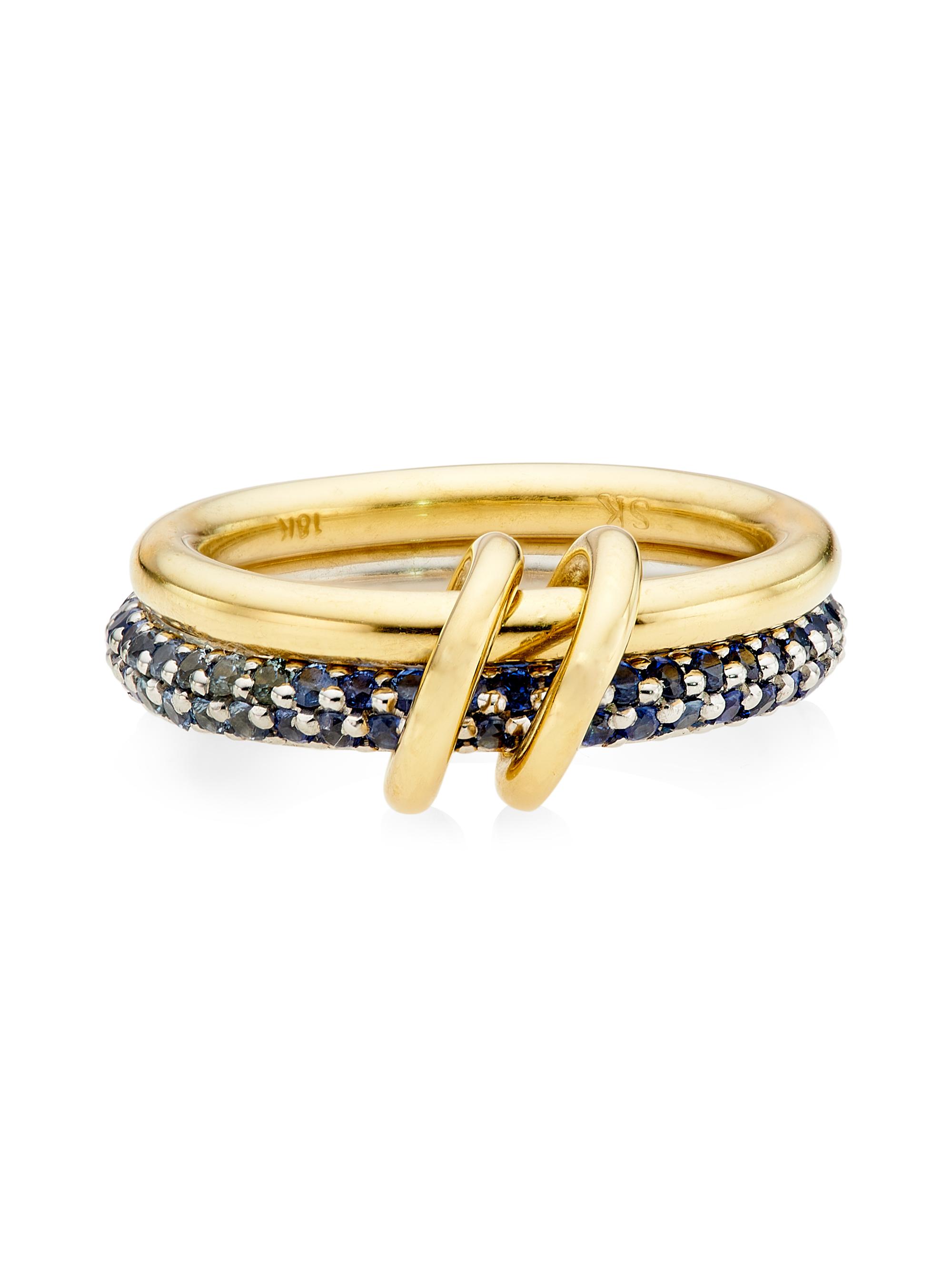 Spinelli Kilcollin Saks Ombré Exclusive Two-Tone 18K Gold & Blue