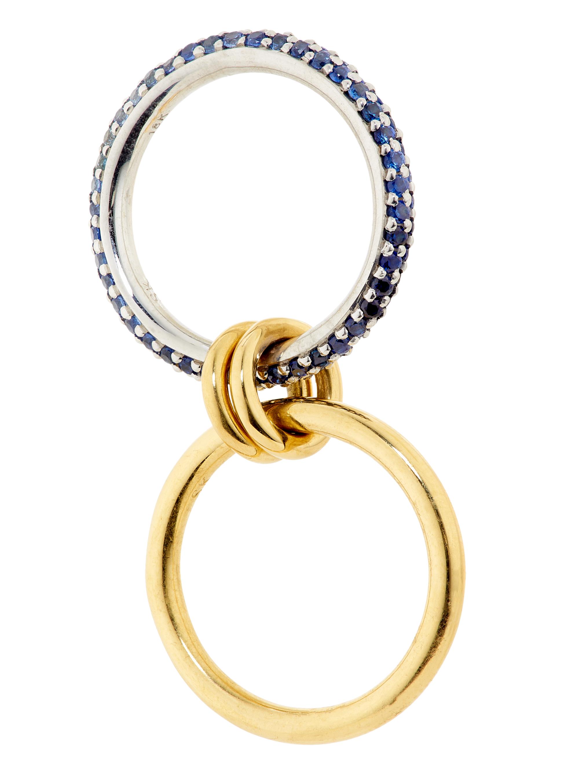 Spinelli Kilcollin Saks Ombré Exclusive Two-Tone 18K Gold & Blue