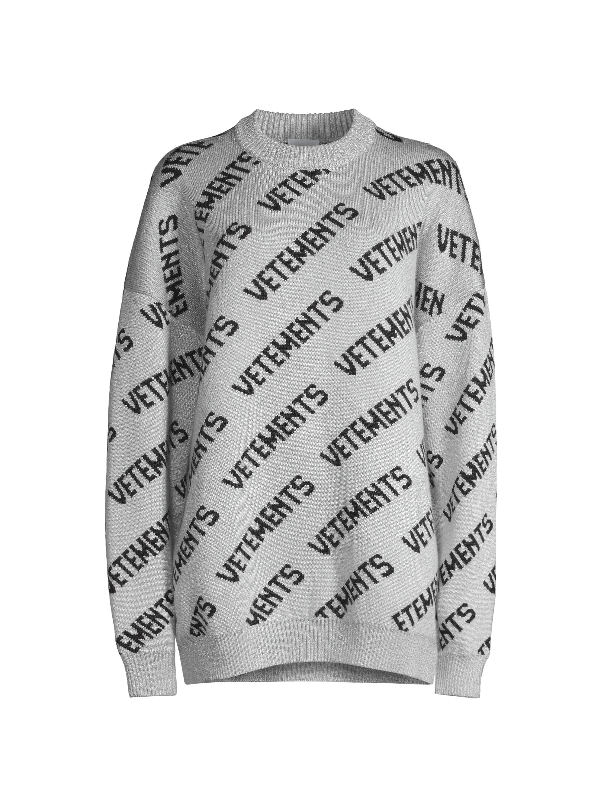 vetements crewneck スウェット　l Logo VETEMENTS Logo Oversized Sweatshirt | Men & Women | SVD USA