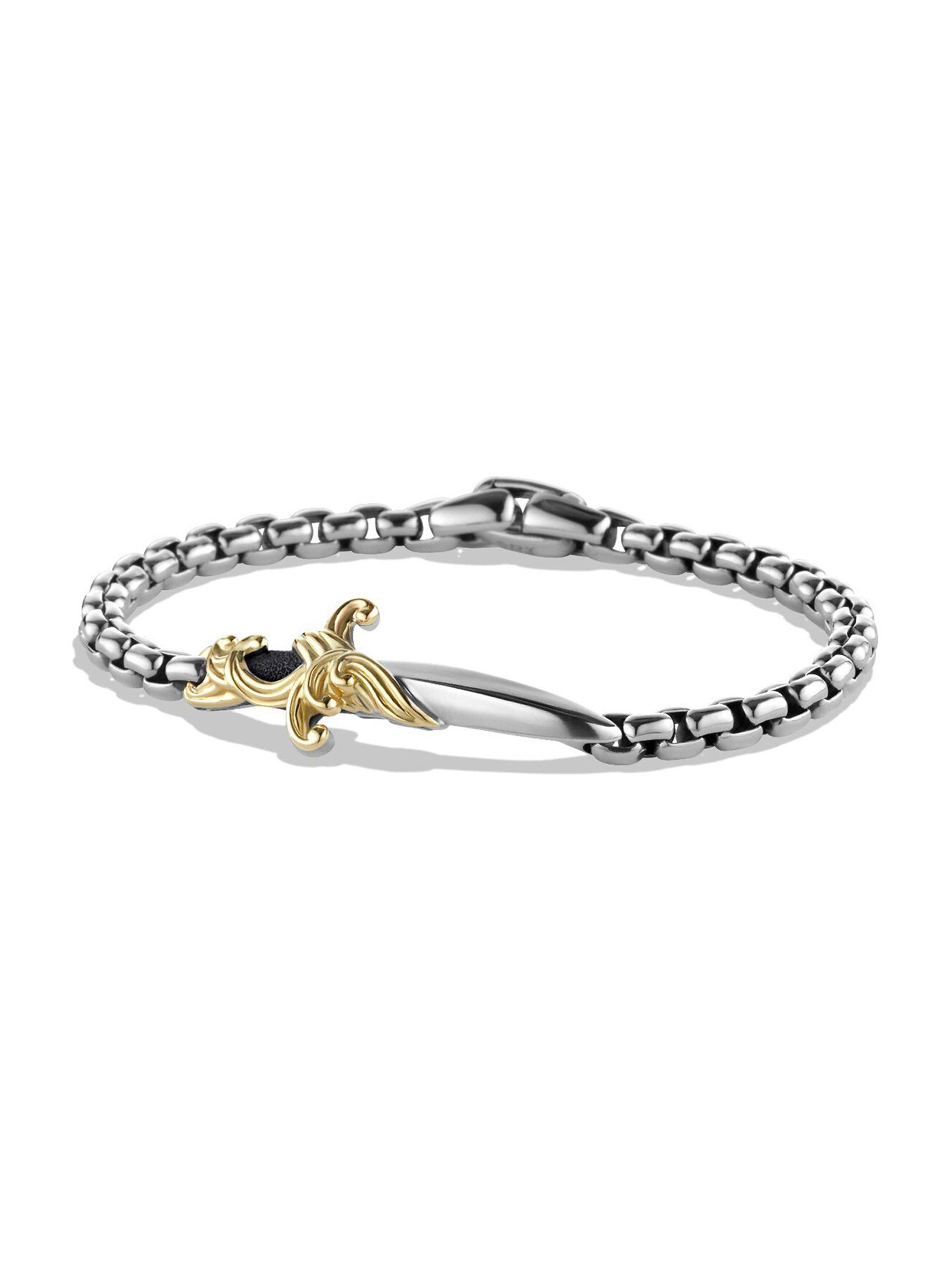 David Yurman Men's Waves Dagger Bracelet in Sterling Silver