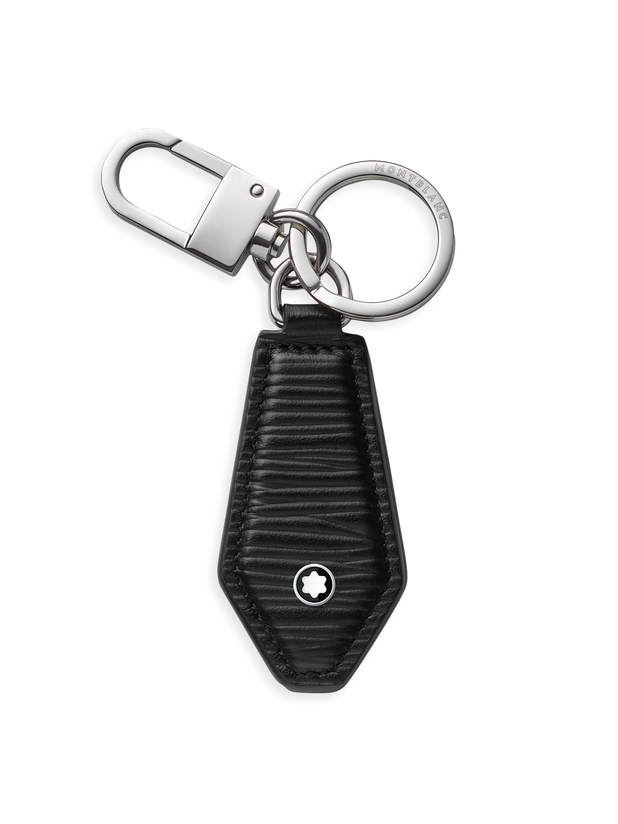 Montblanc Men's Meisterstück 4810 Diamond Key Fob - Black