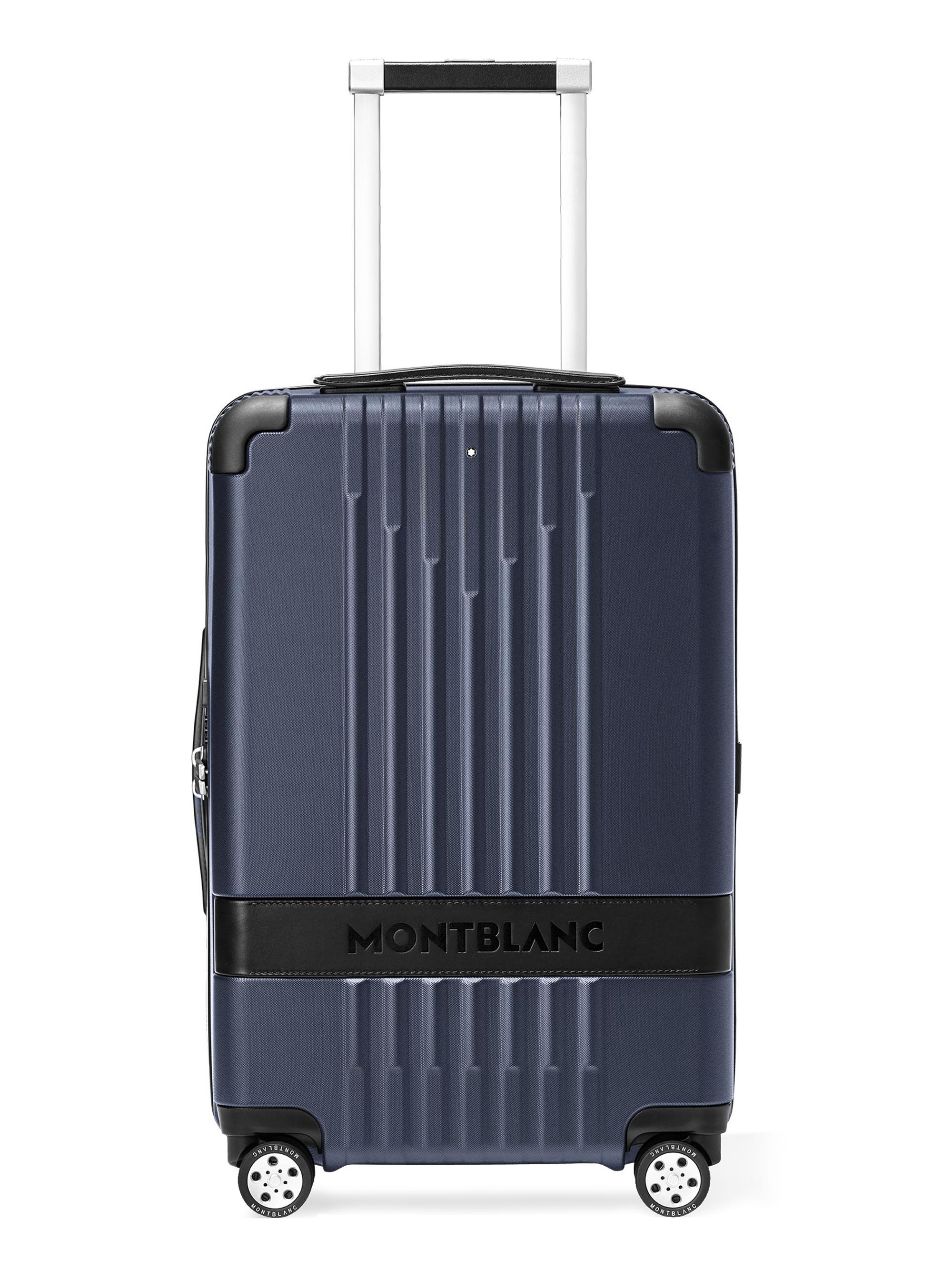 Montblanc Men's #My4810 Trolley Cabin Compact Suitcase - Blue