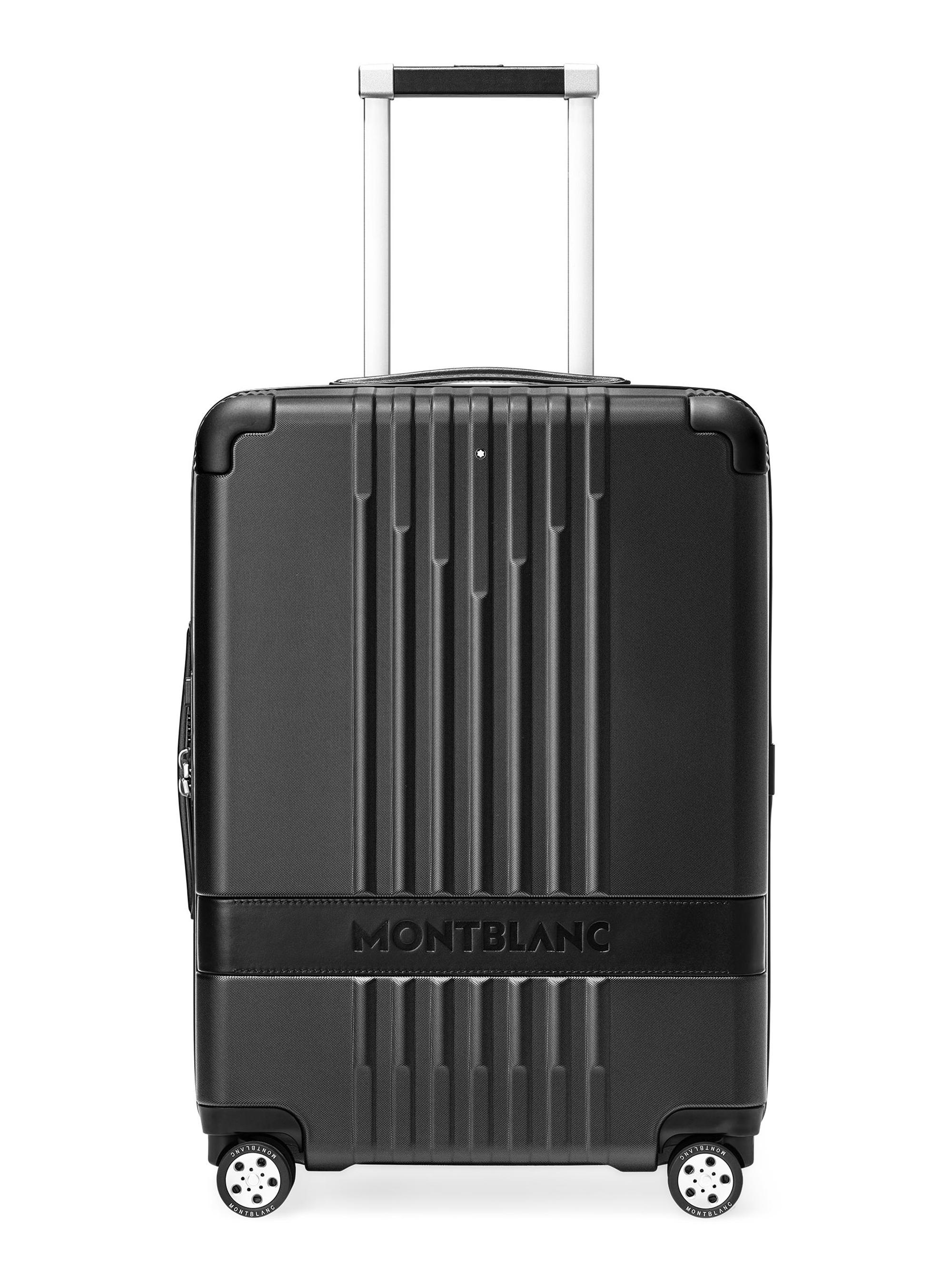 Montblanc Men's #My4810 Trolley Cabin Suitcase - Black